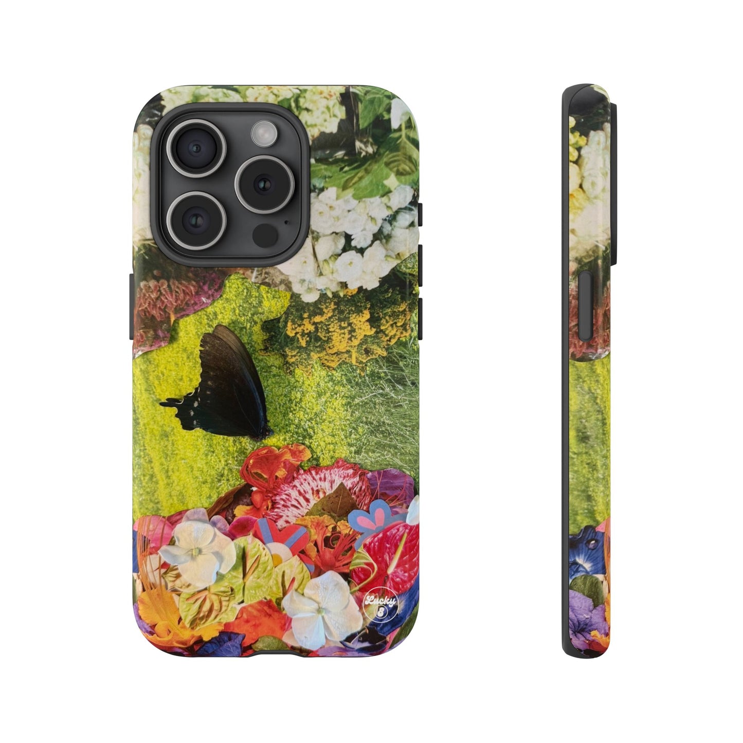 Floral Butterfly iPhone Case