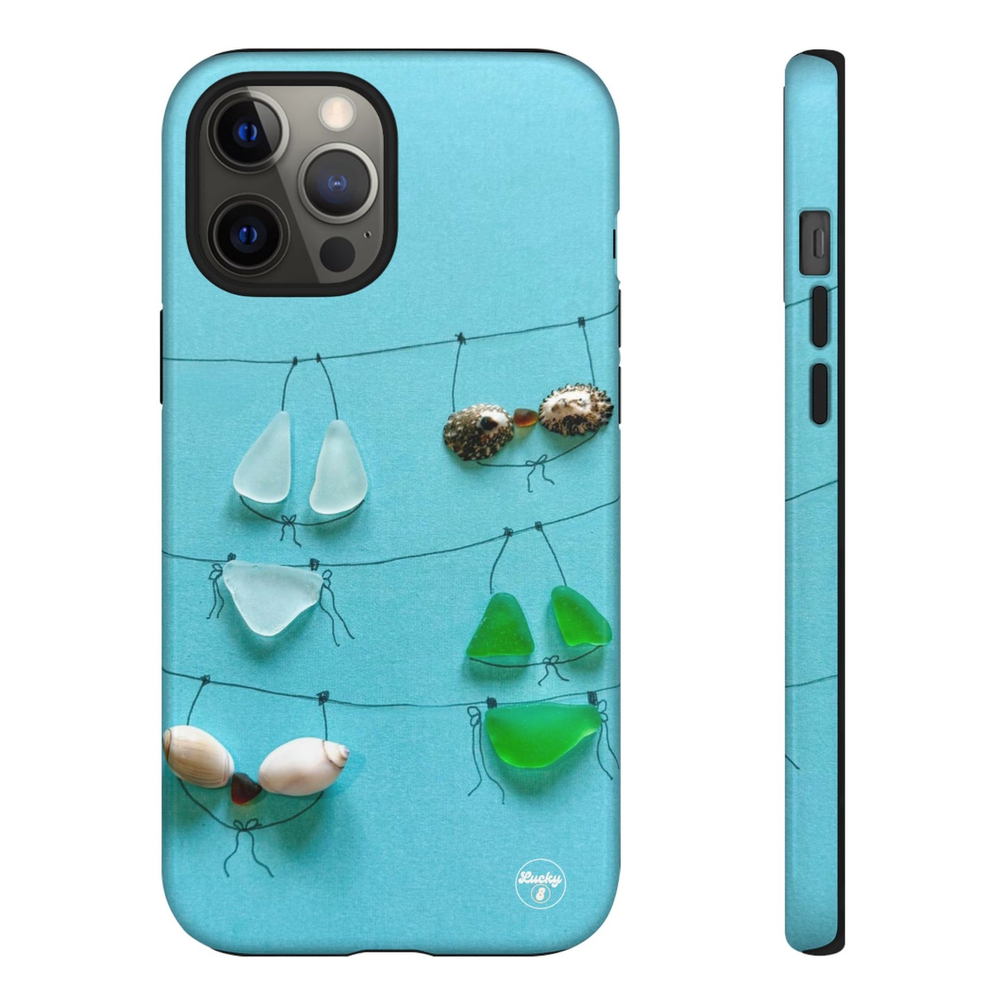 Sea Glass Swimmie iPhone Case