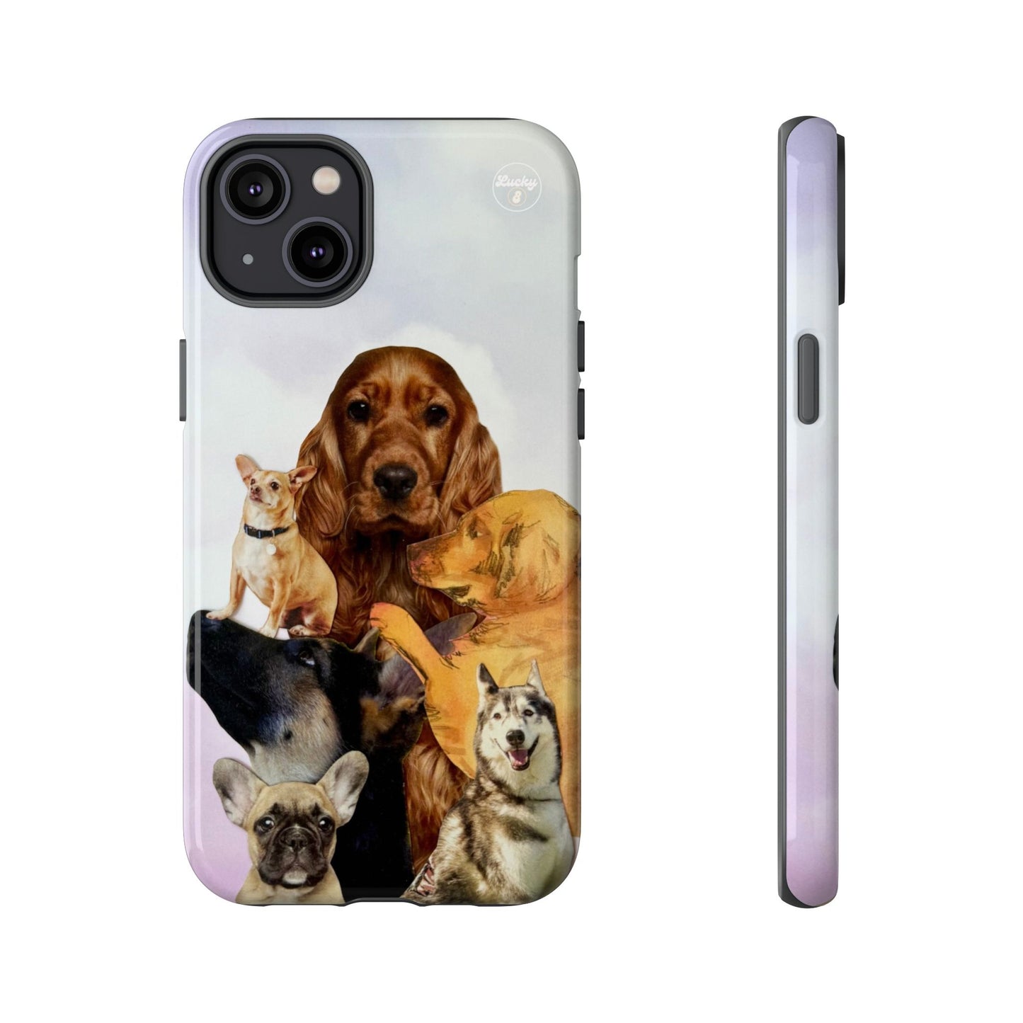 Dog Cuddle iPhone Case