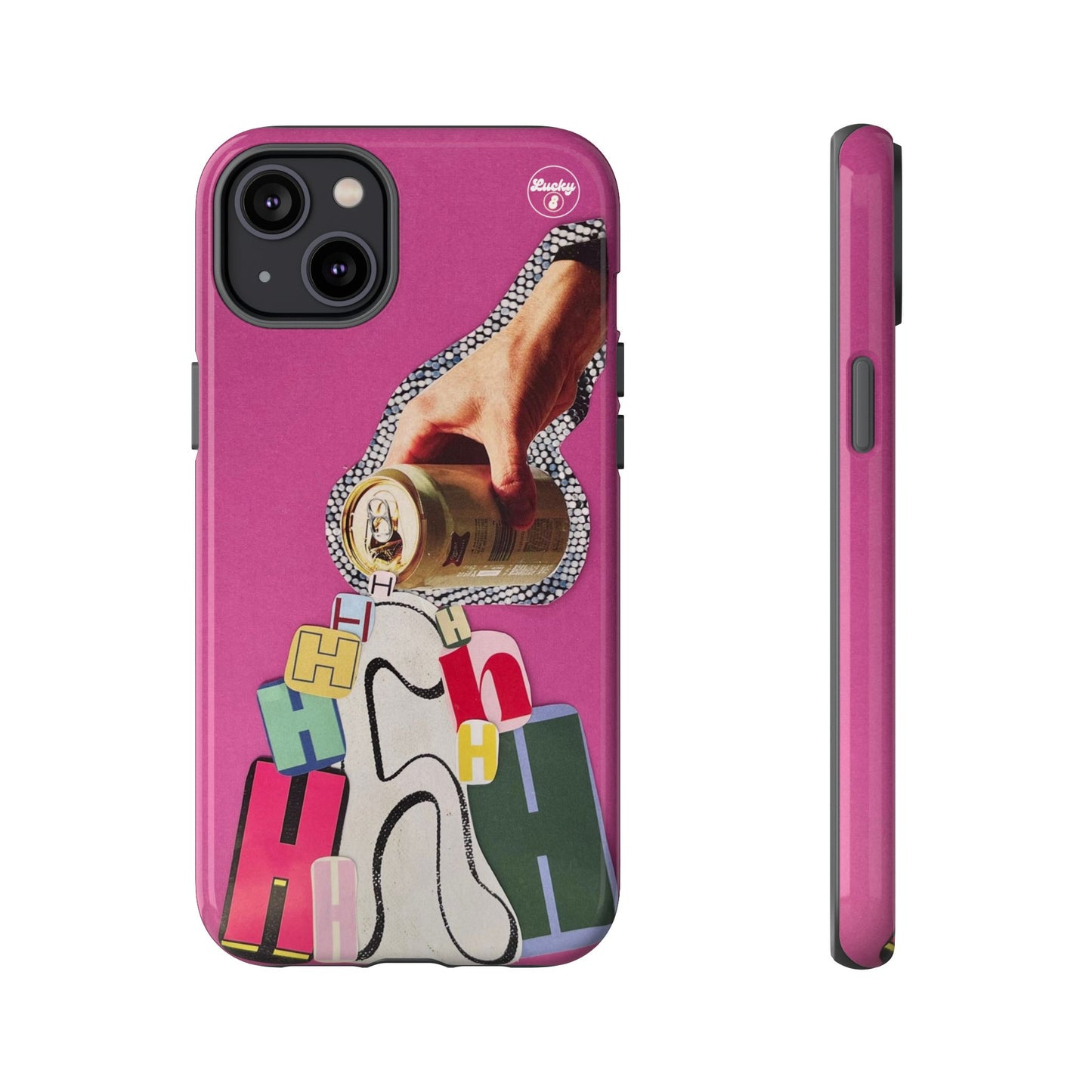'H' Pour iPhone Case