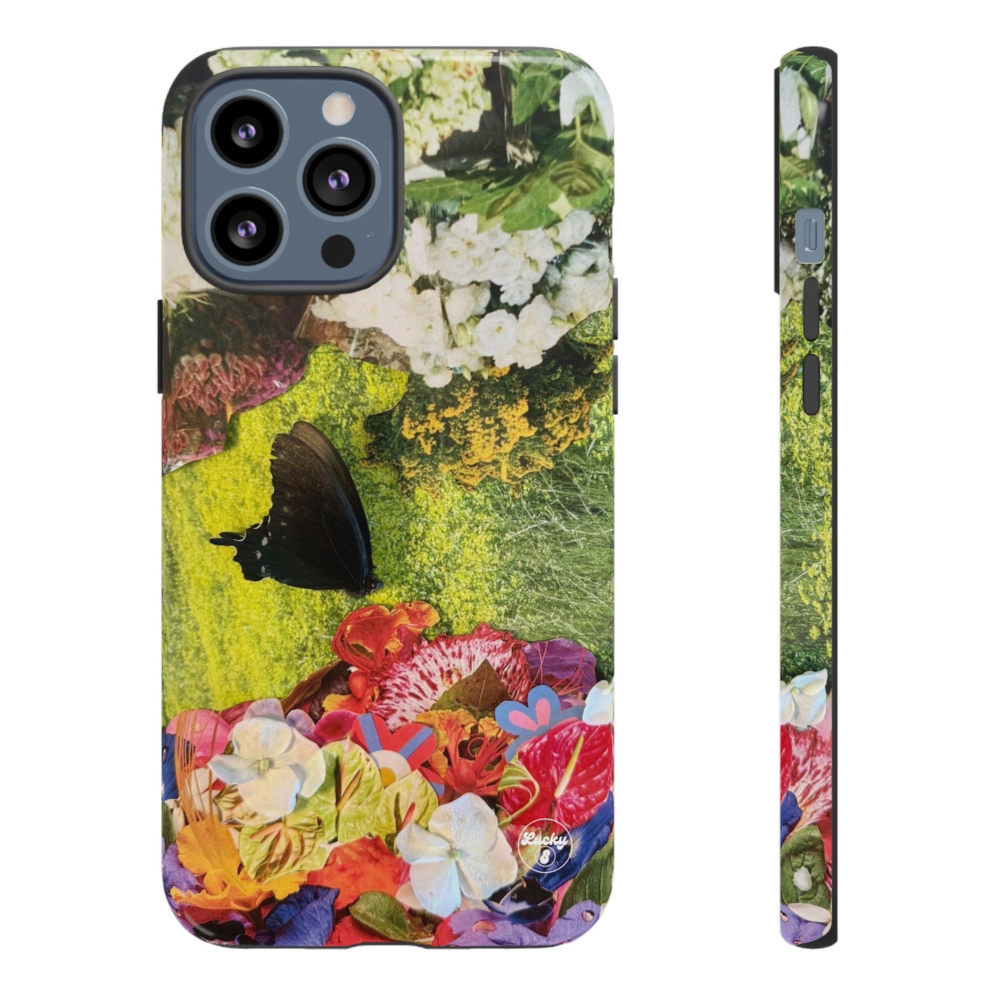 Floral Butterfly iPhone Case