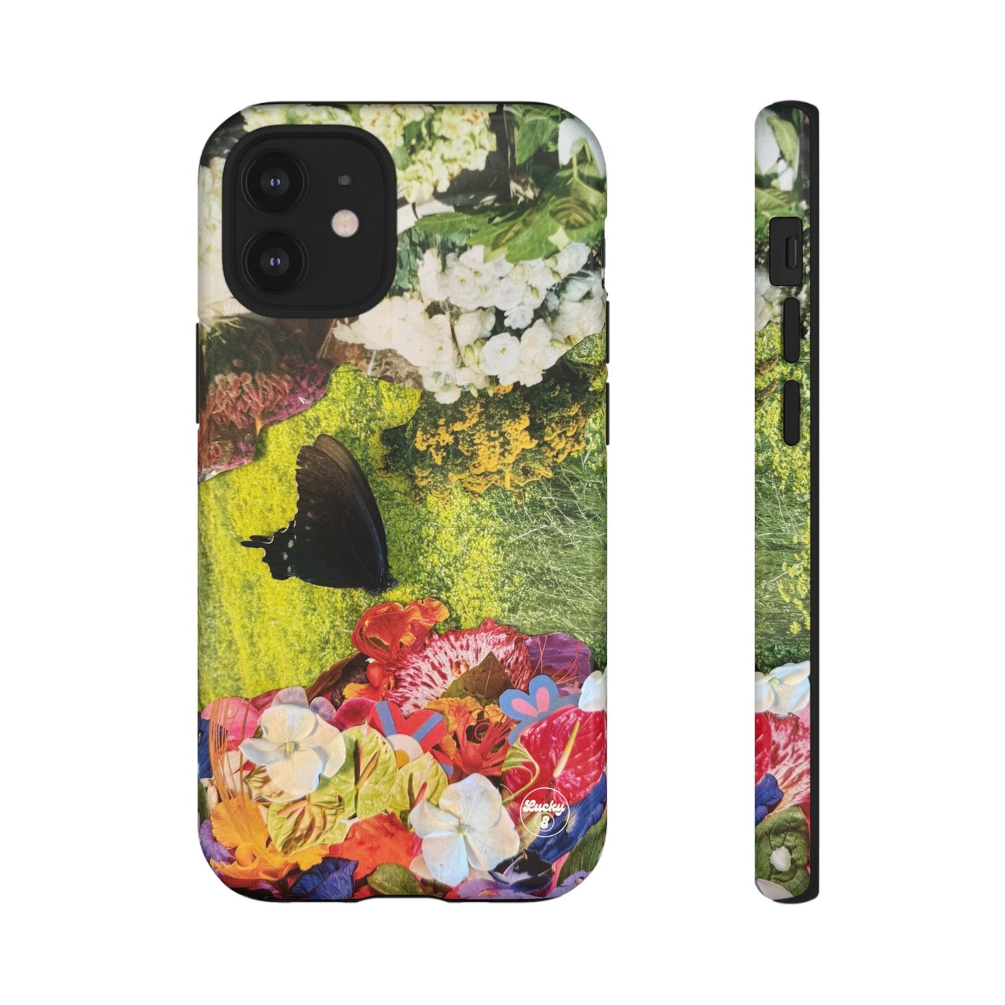 Floral Butterfly iPhone Case
