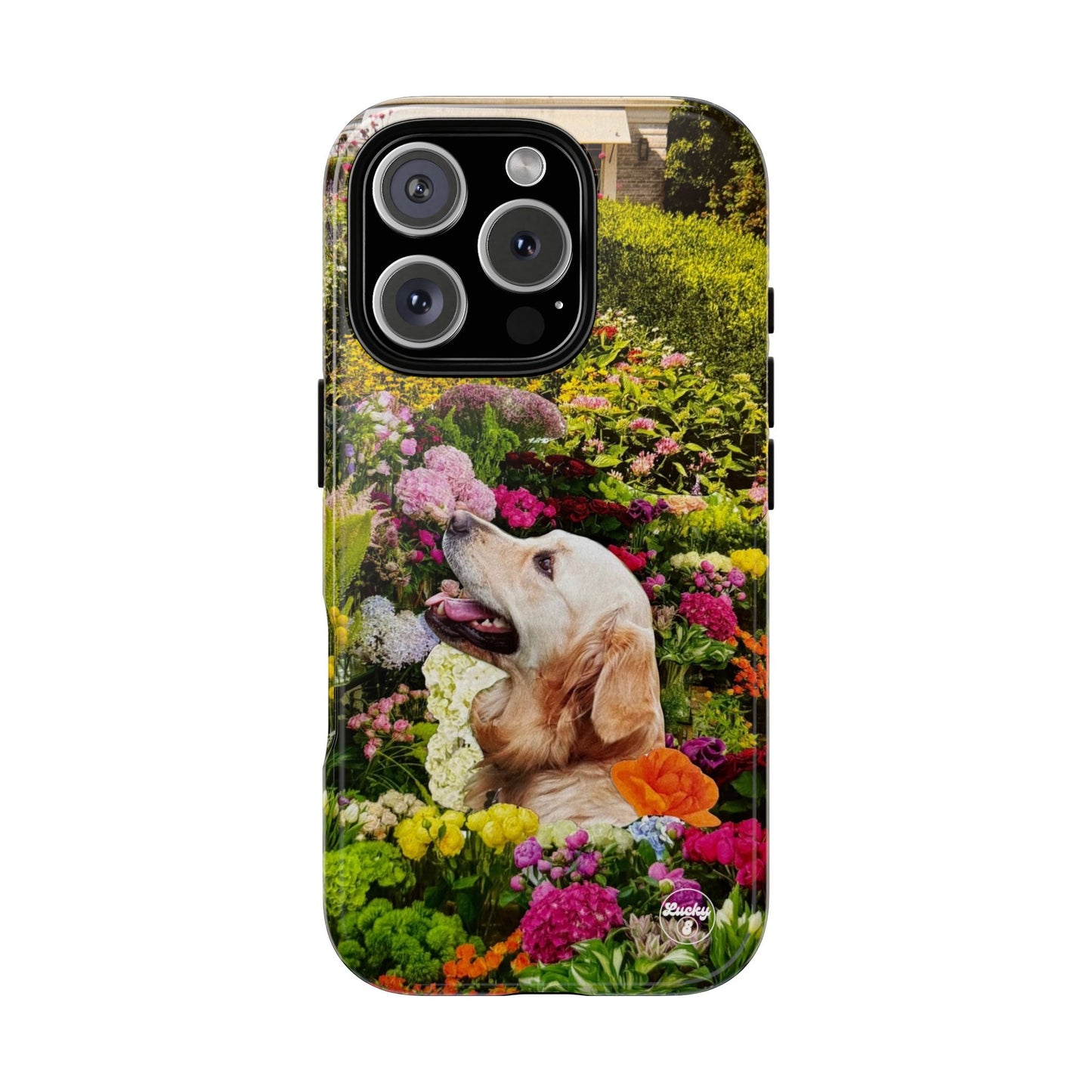 Golden Flower iPhone Case