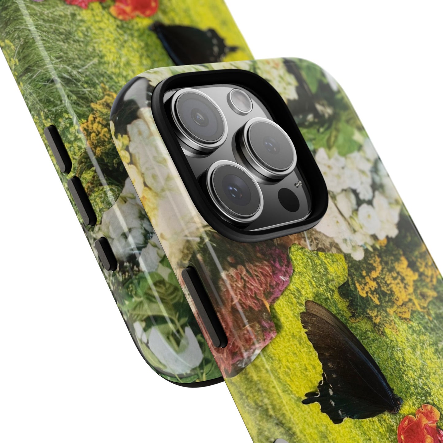Floral Butterfly iPhone Case
