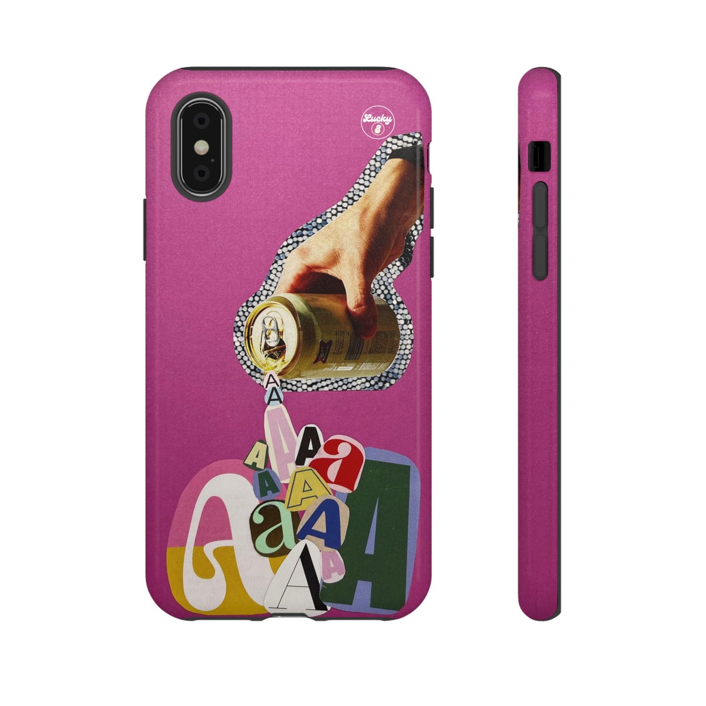 'A' Pour iPhone Case