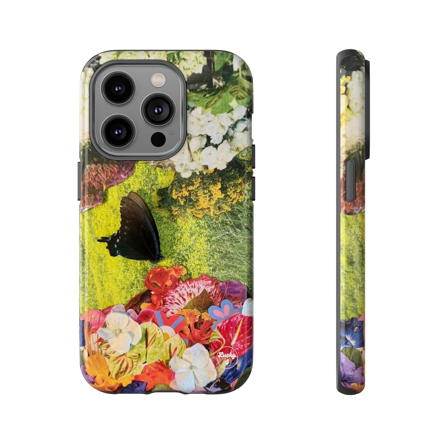 Floral Butterfly iPhone Case
