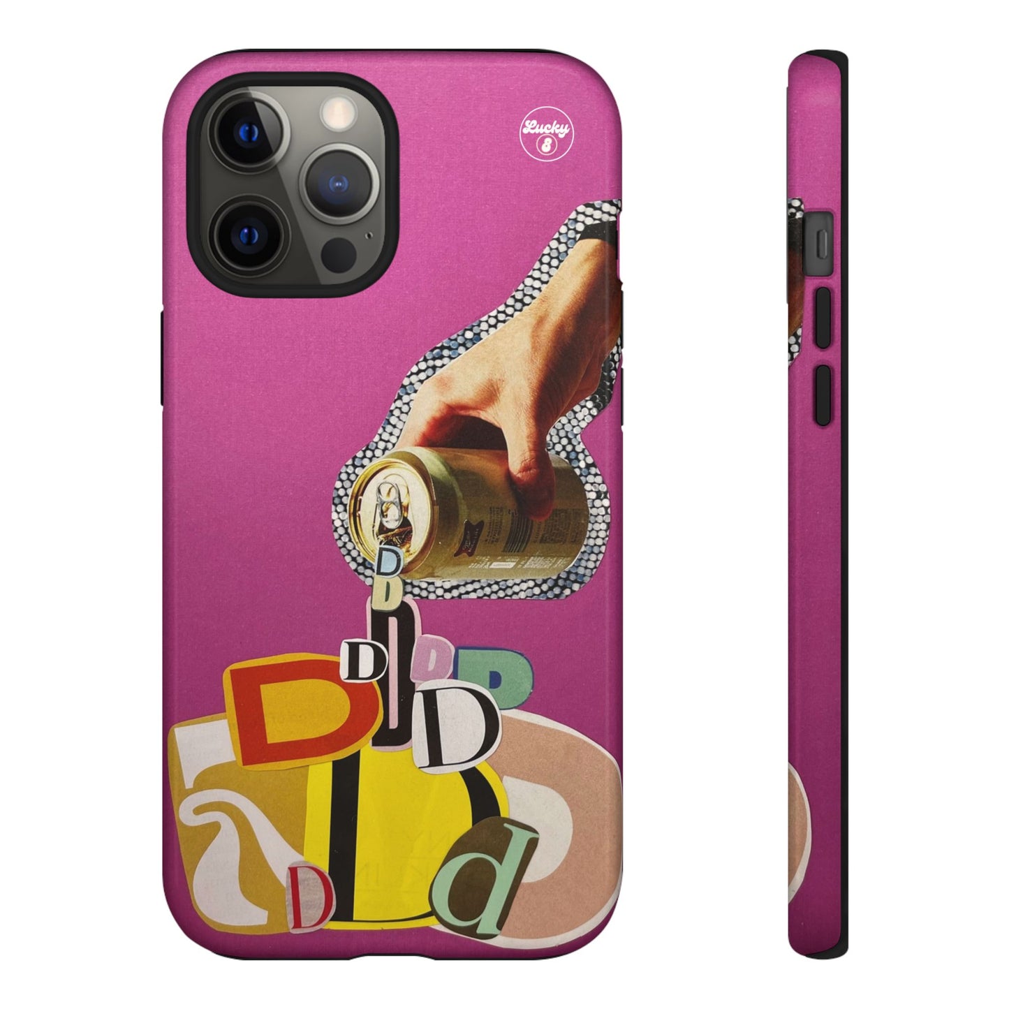 'D' Pour iPhone Case