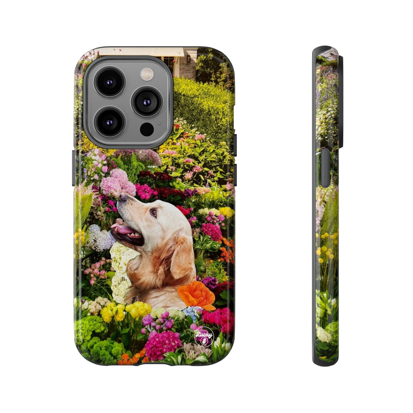 Golden Flower iPhone Case