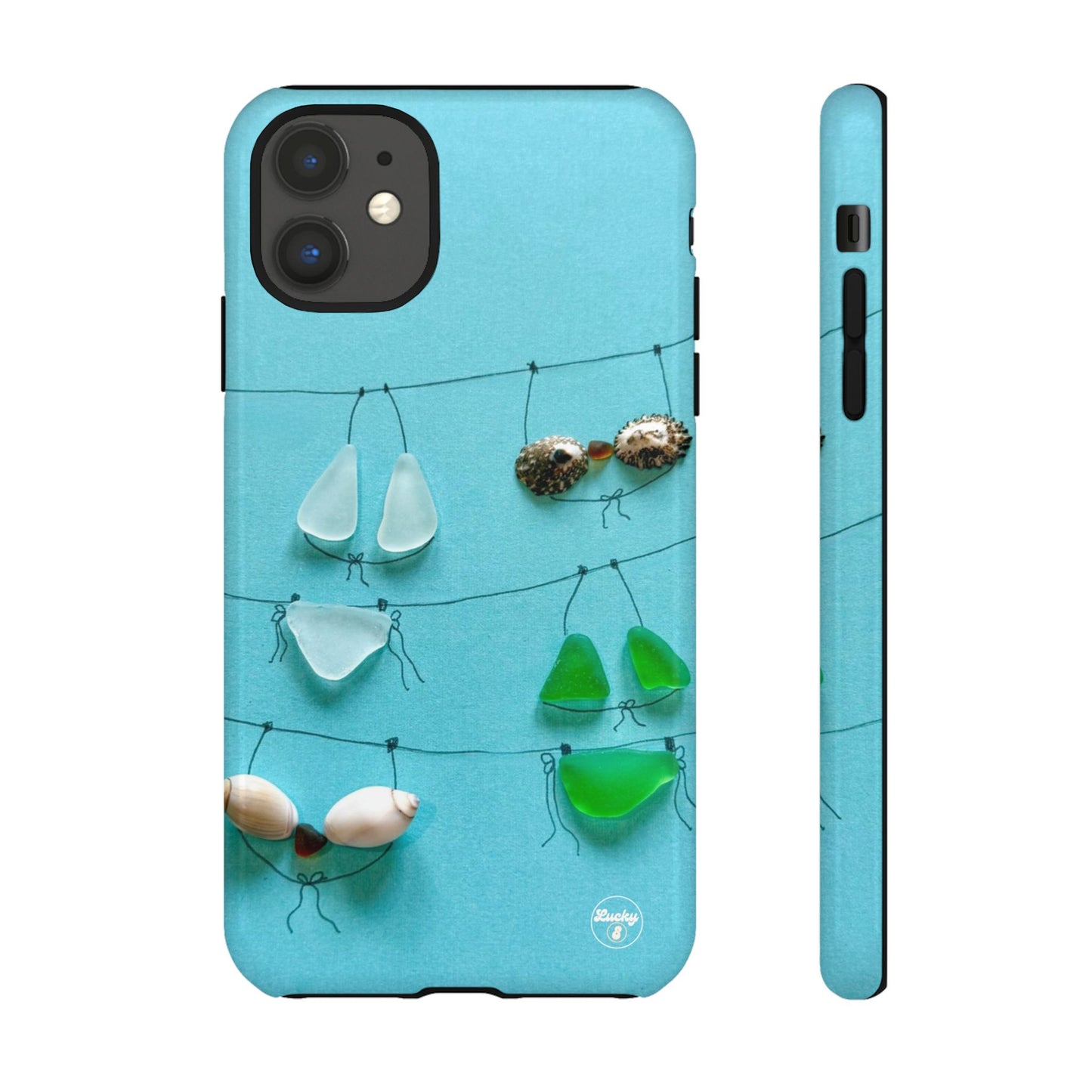 Sea Glass Swimmie iPhone Case