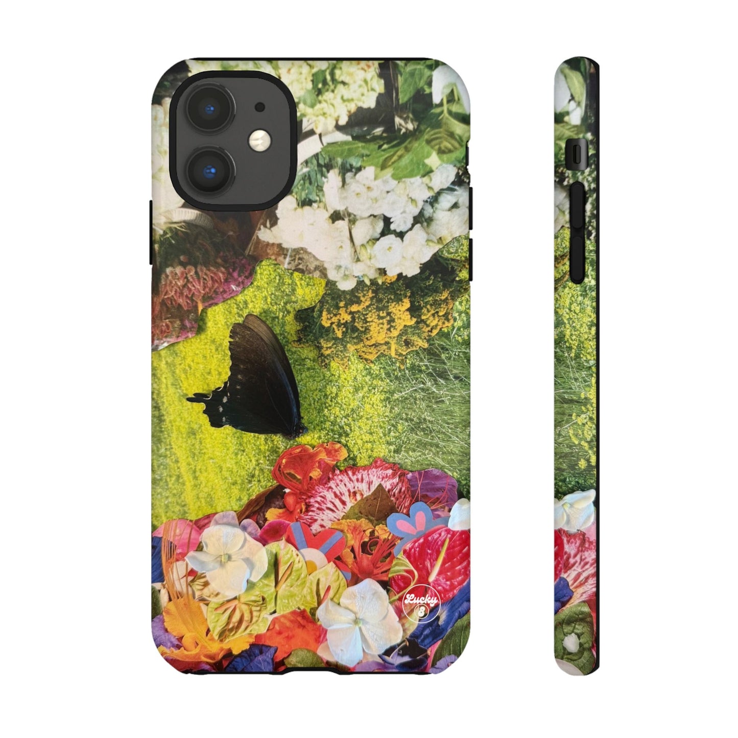 Floral Butterfly iPhone Case