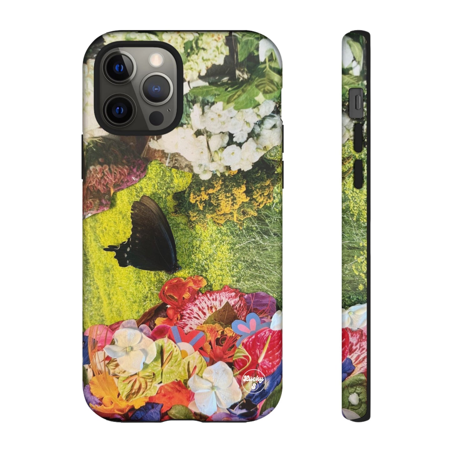 Floral Butterfly iPhone Case