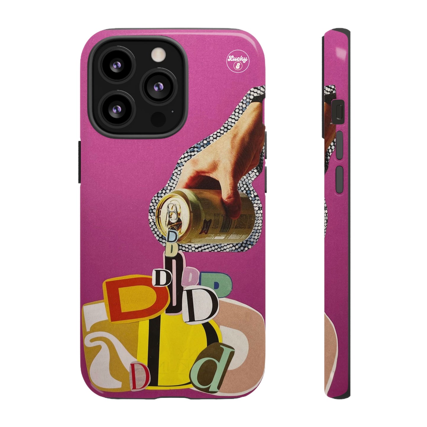 'D' Pour iPhone Case