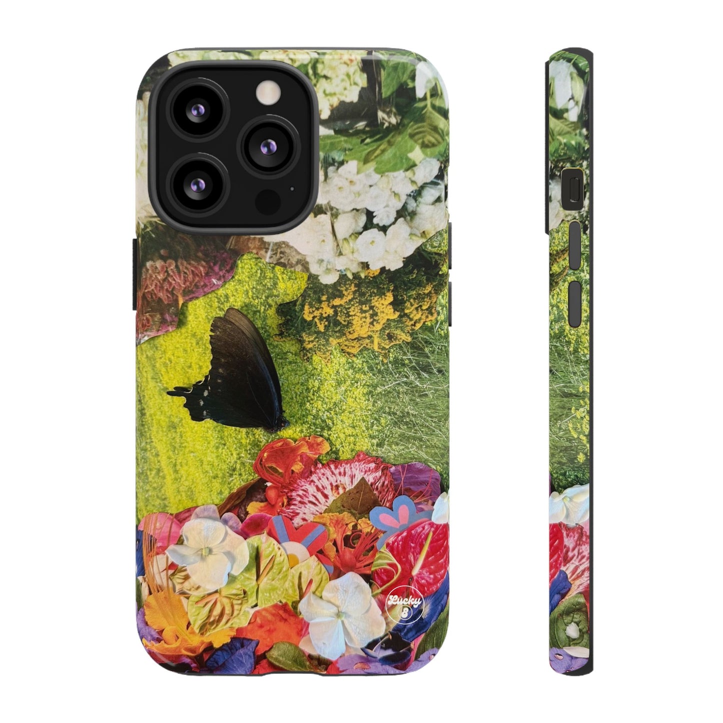 Floral Butterfly iPhone Case