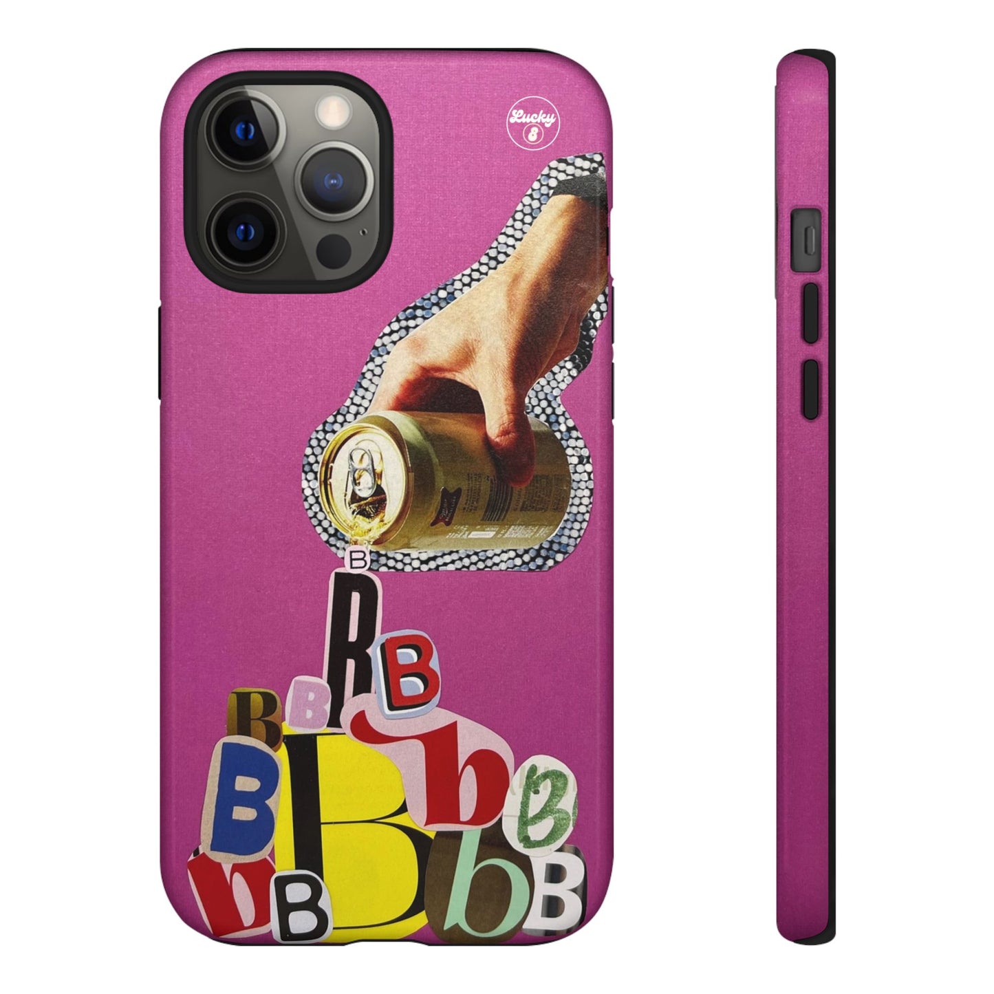 'B' Pour iPhone Case