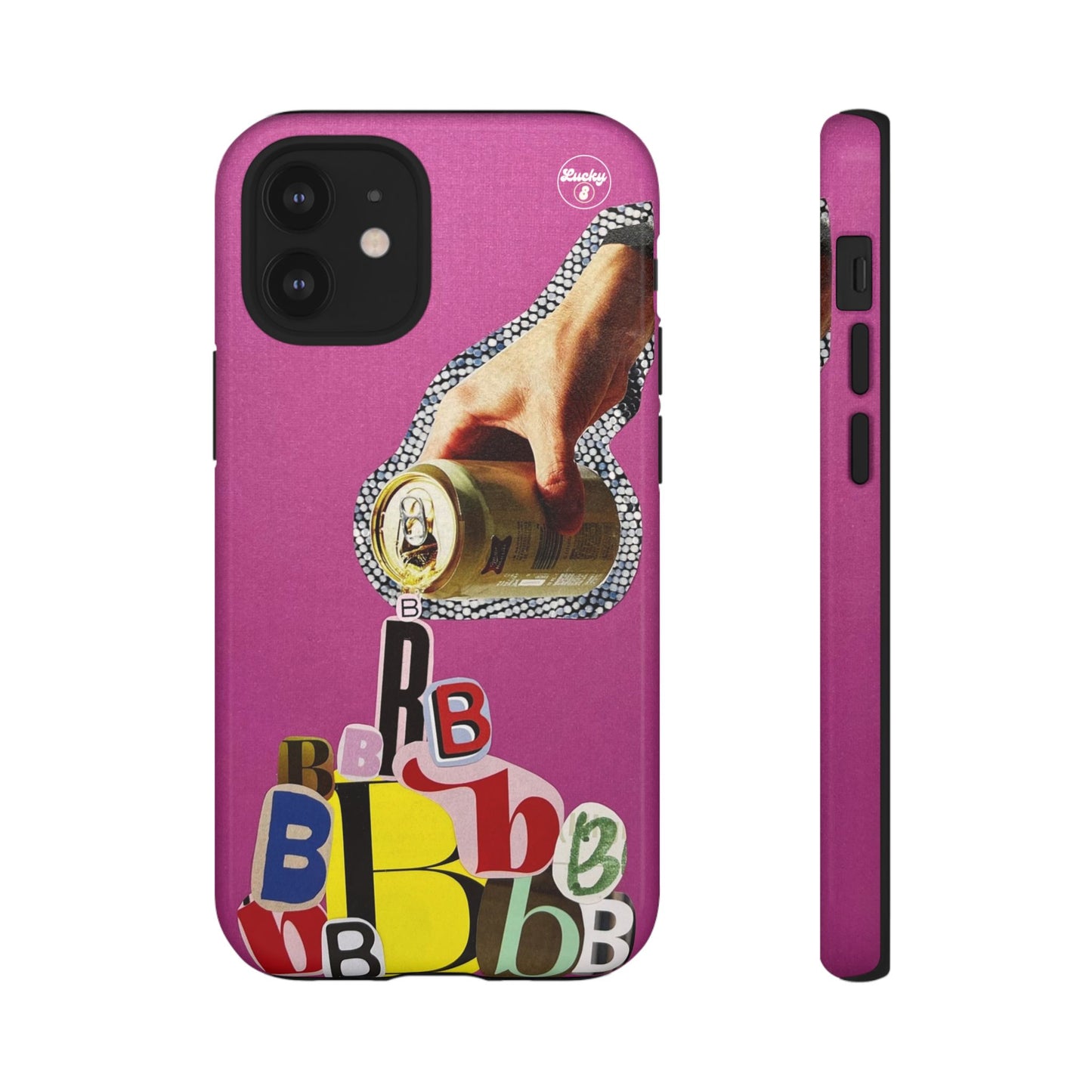 'B' Pour iPhone Case