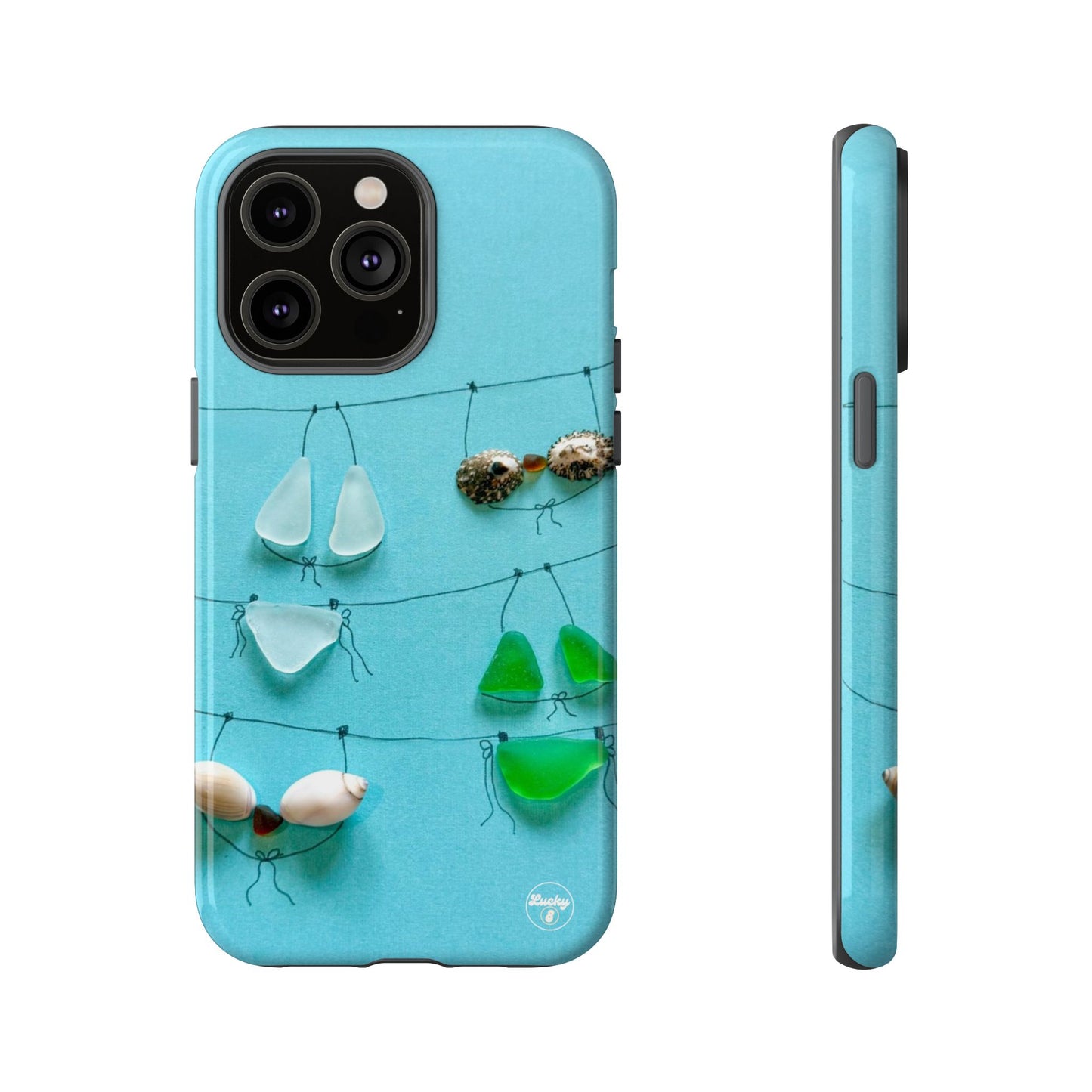 Sea Glass Swimmie iPhone Case