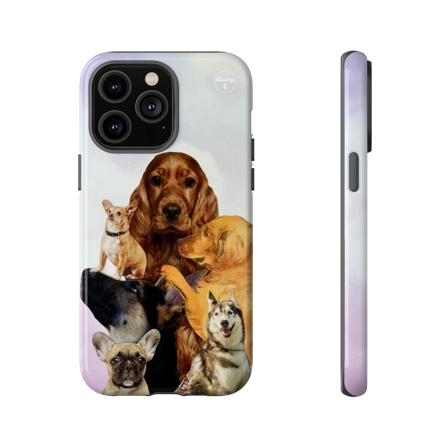 Dog Cuddle iPhone Case