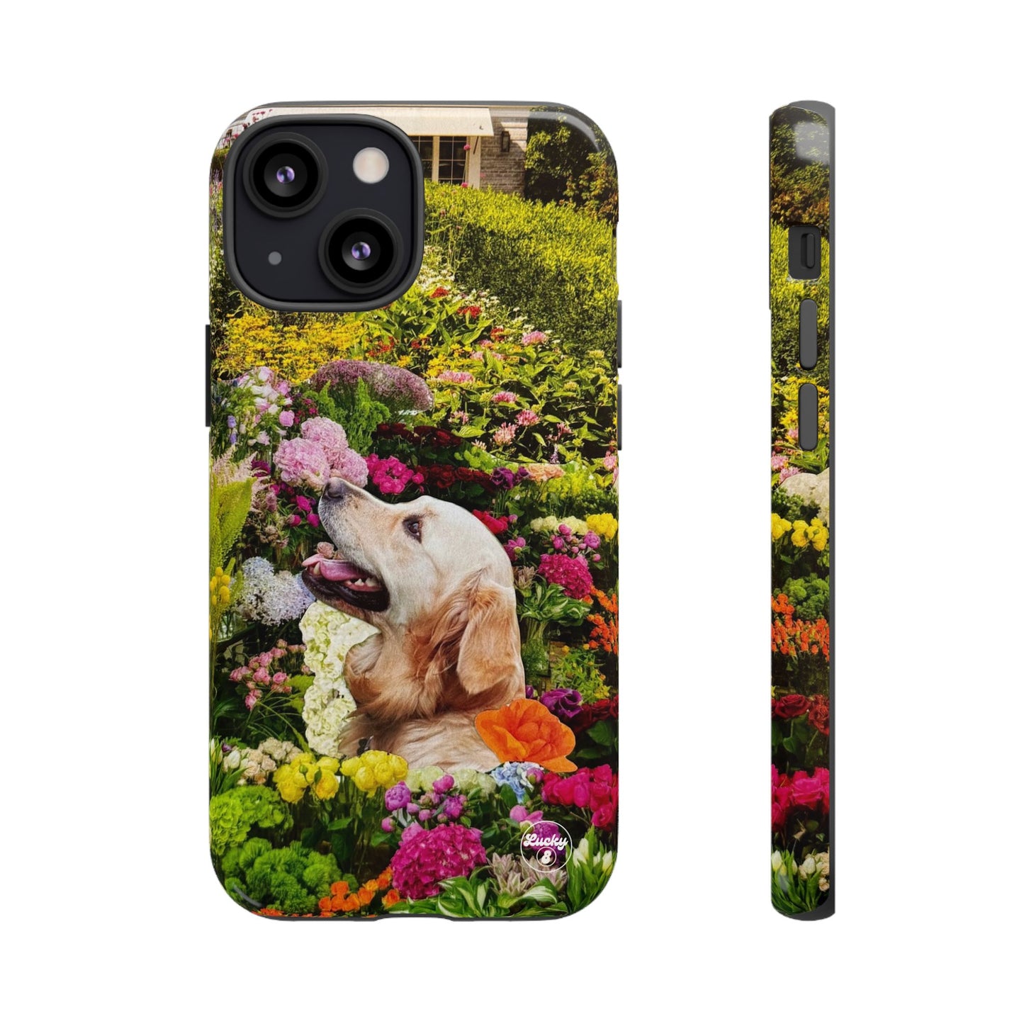 Golden Flower iPhone Case