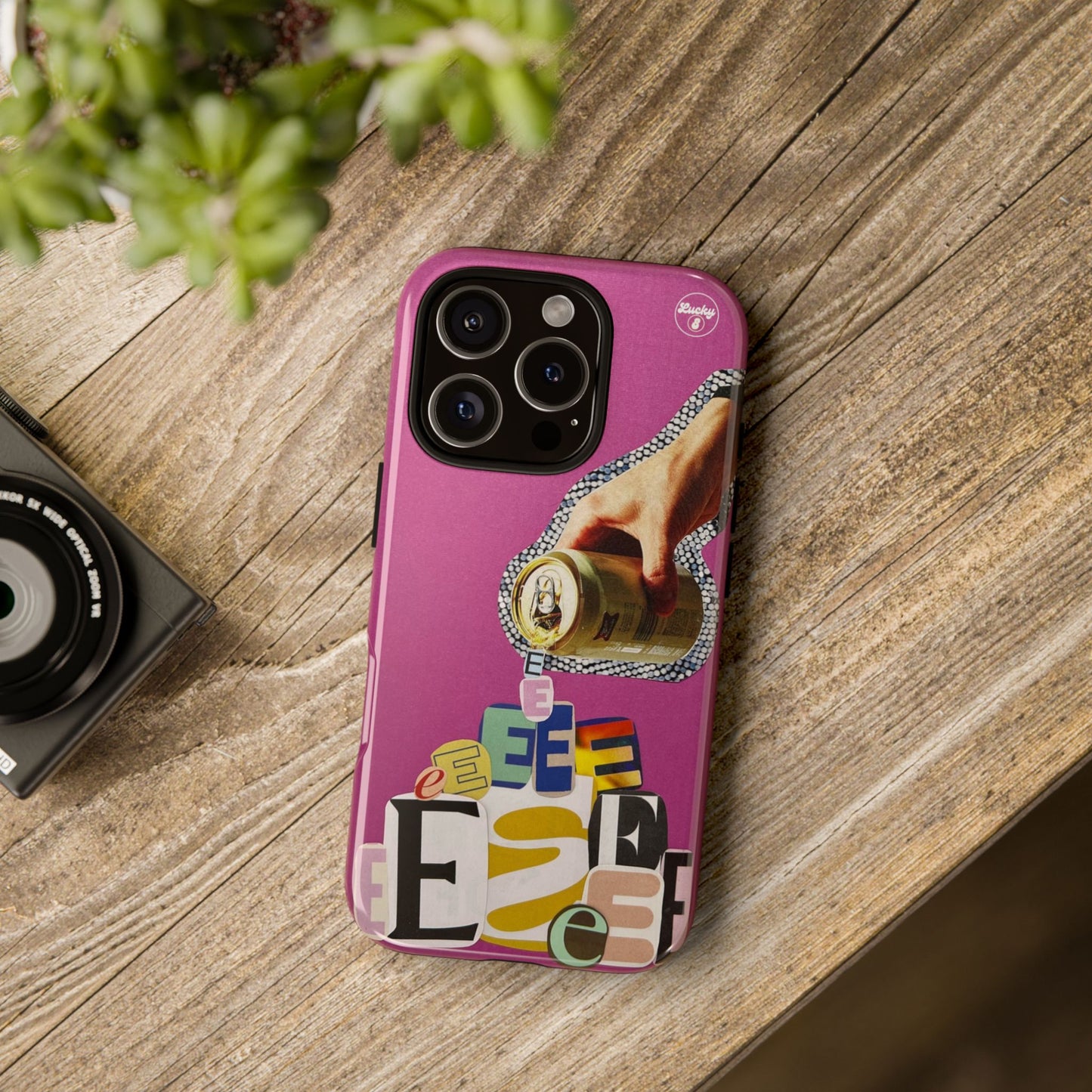 'E' Pour iPhone Case