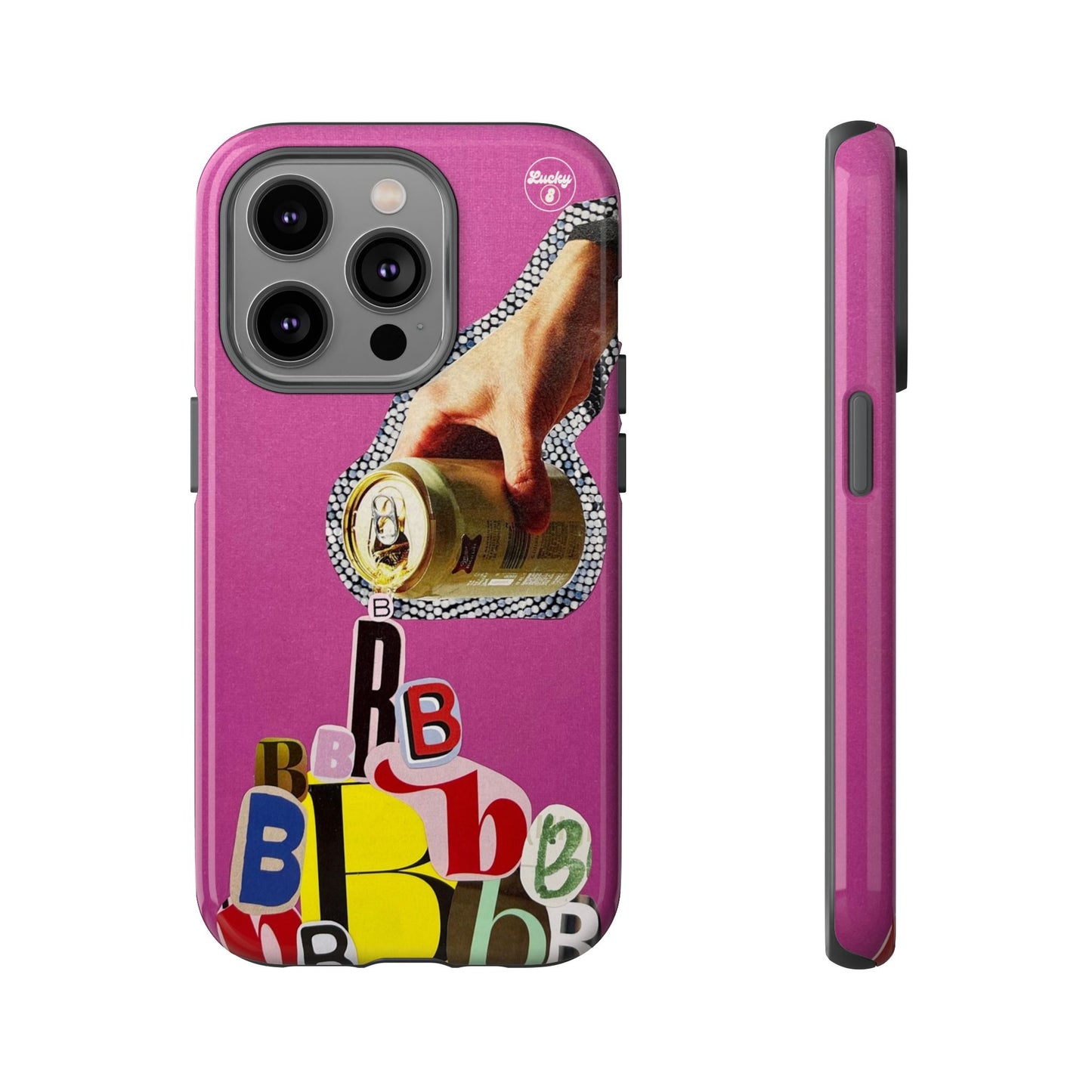 'B' Pour iPhone Case