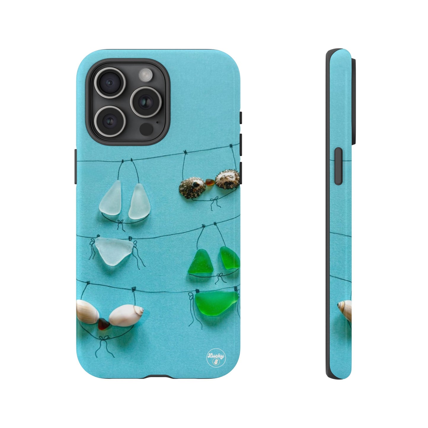 Sea Glass Swimmie iPhone Case