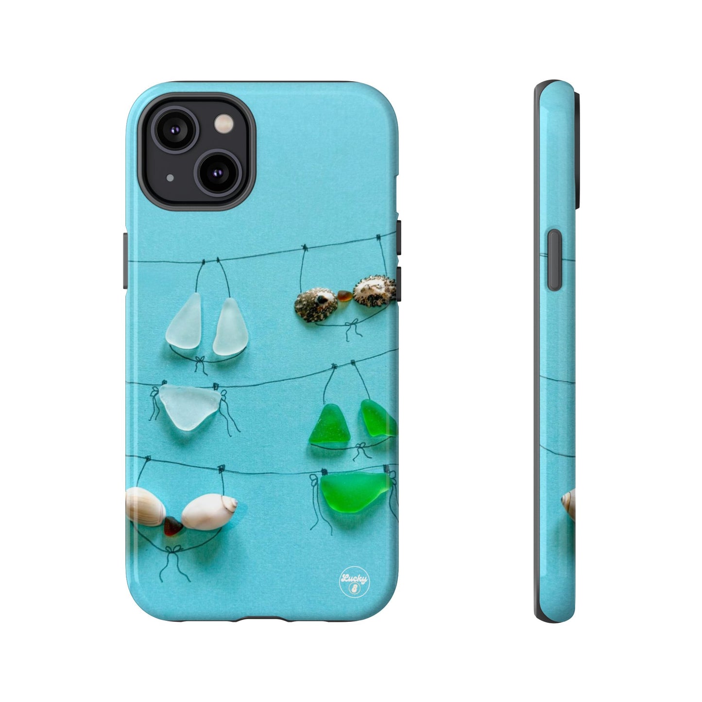 Sea Glass Swimmie iPhone Case