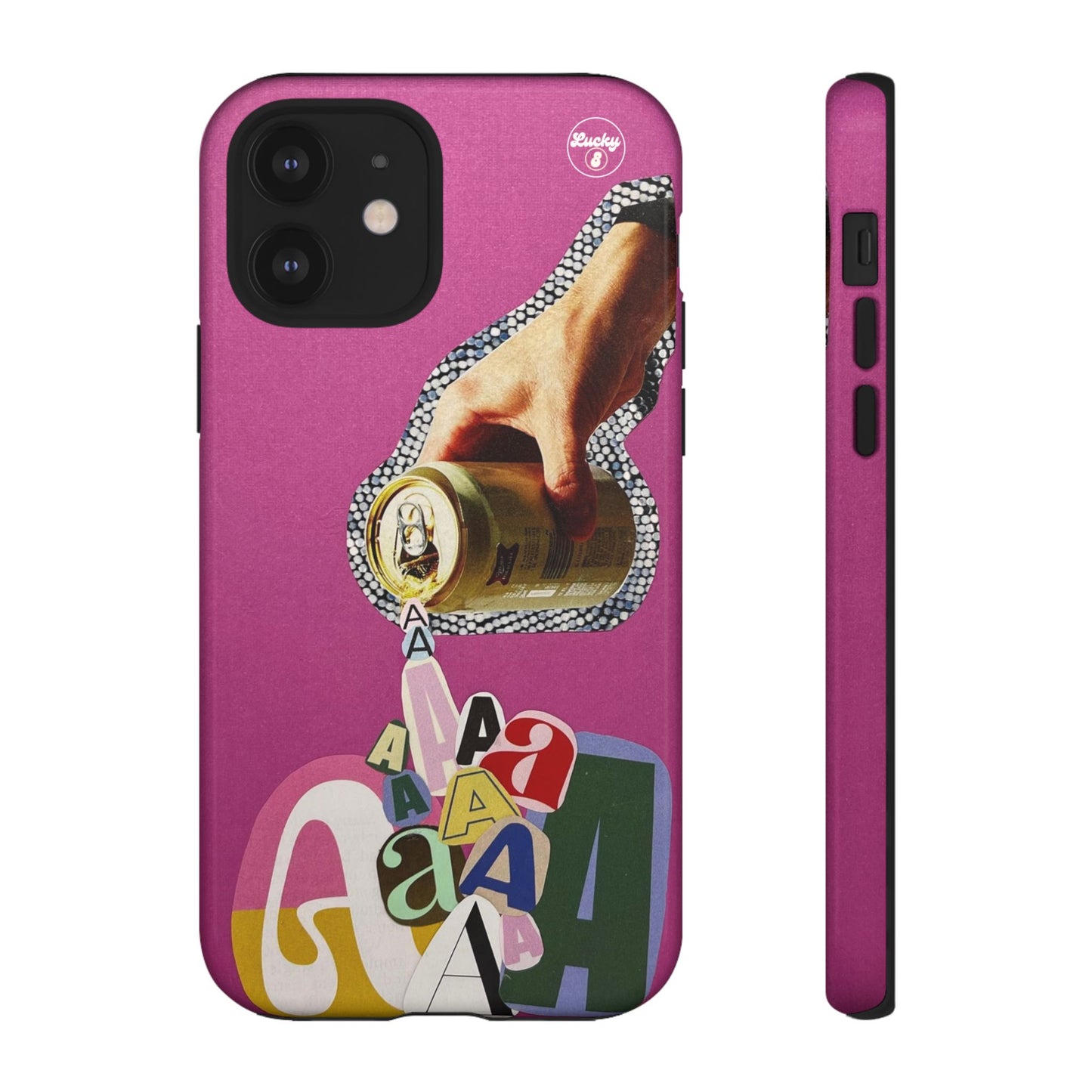 'A' Pour iPhone Case
