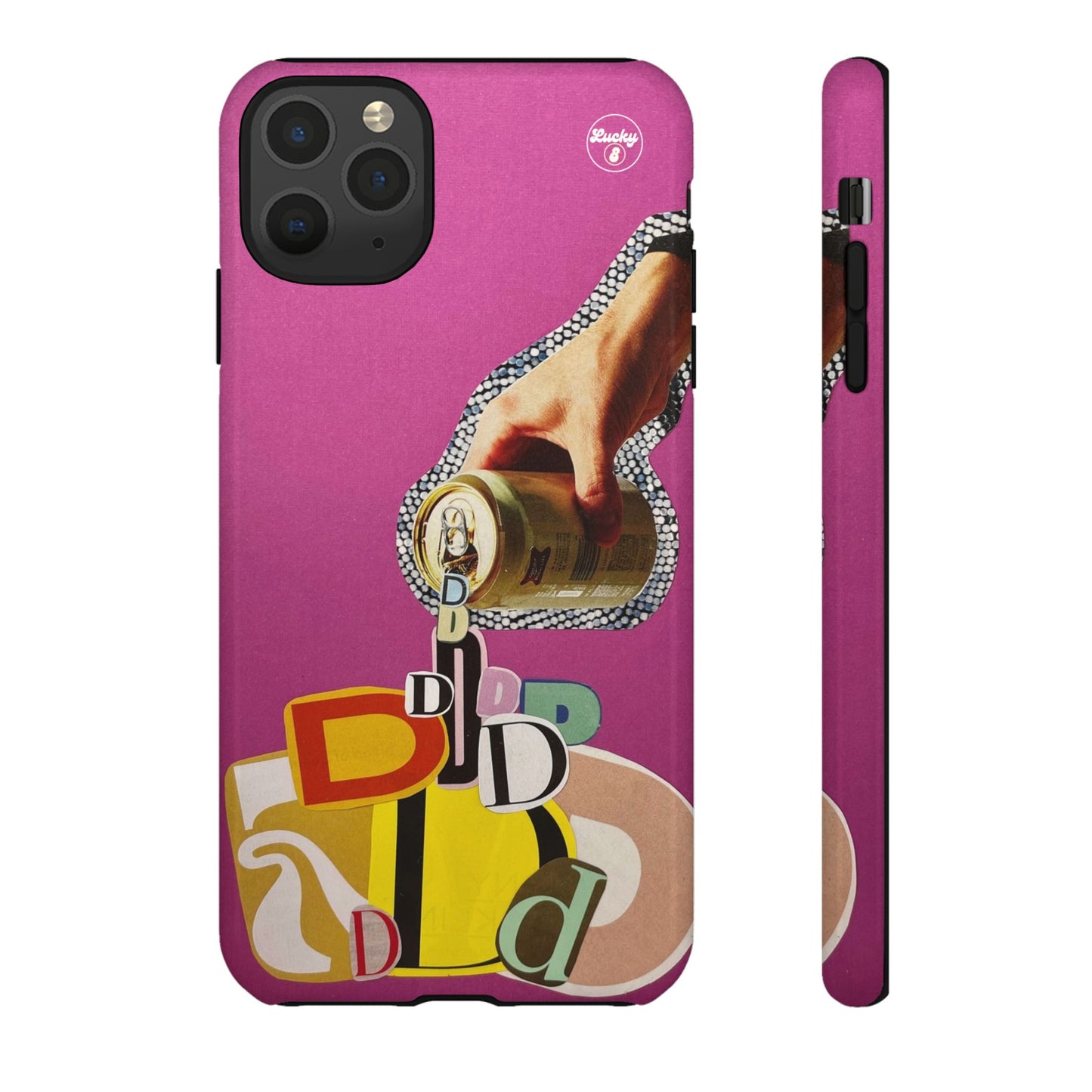 'D' Pour iPhone Case