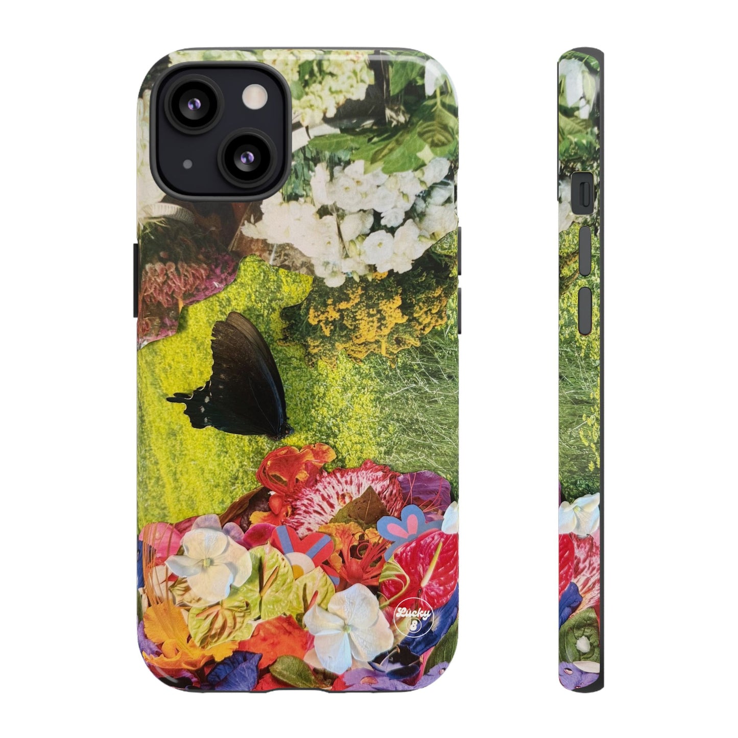 Floral Butterfly iPhone Case