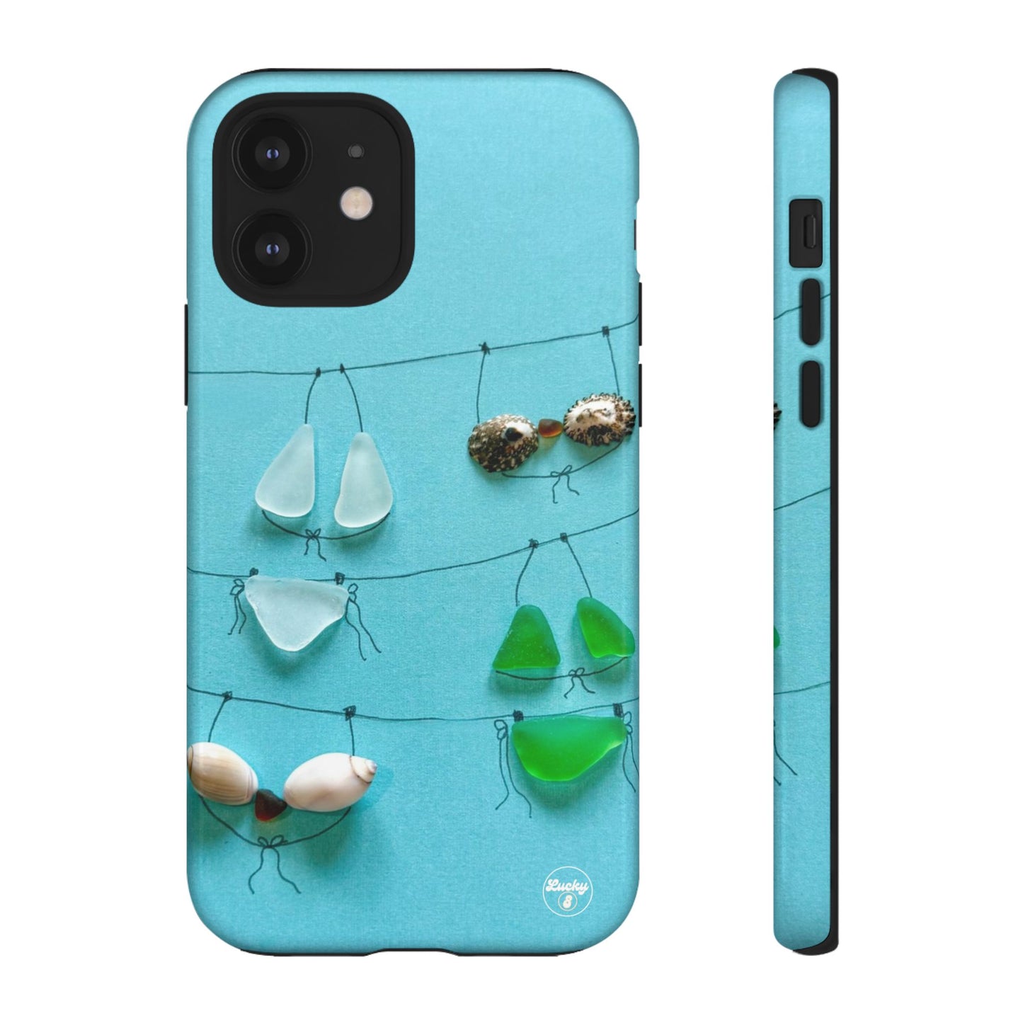 Sea Glass Swimmie iPhone Case