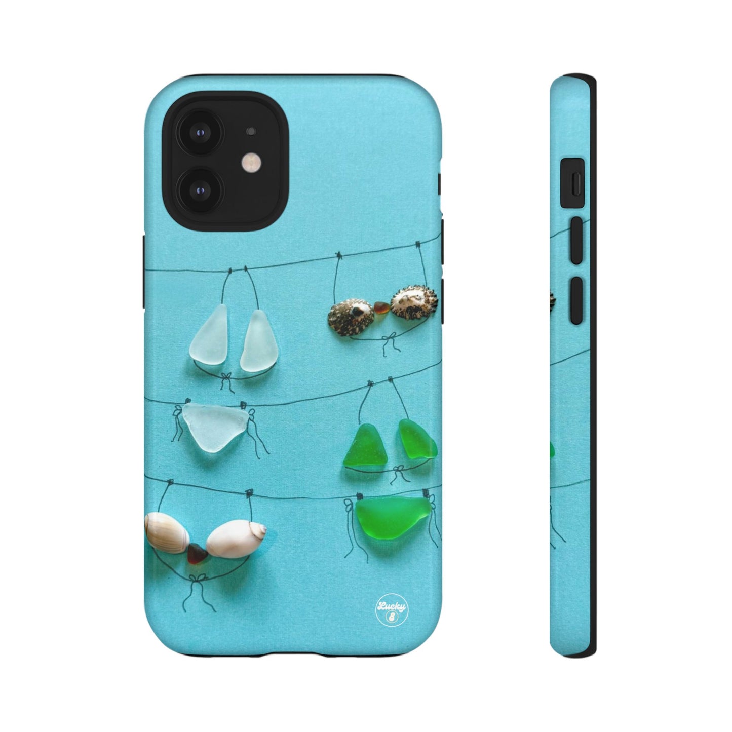 Sea Glass Swimmie iPhone Case