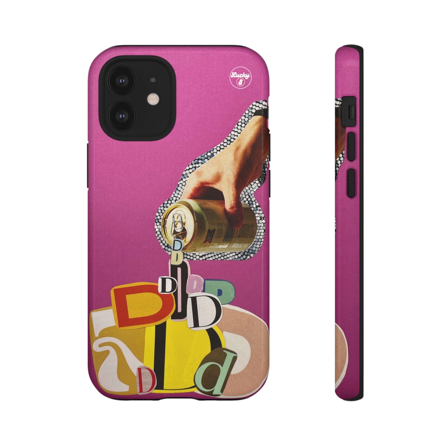 'D' Pour iPhone Case