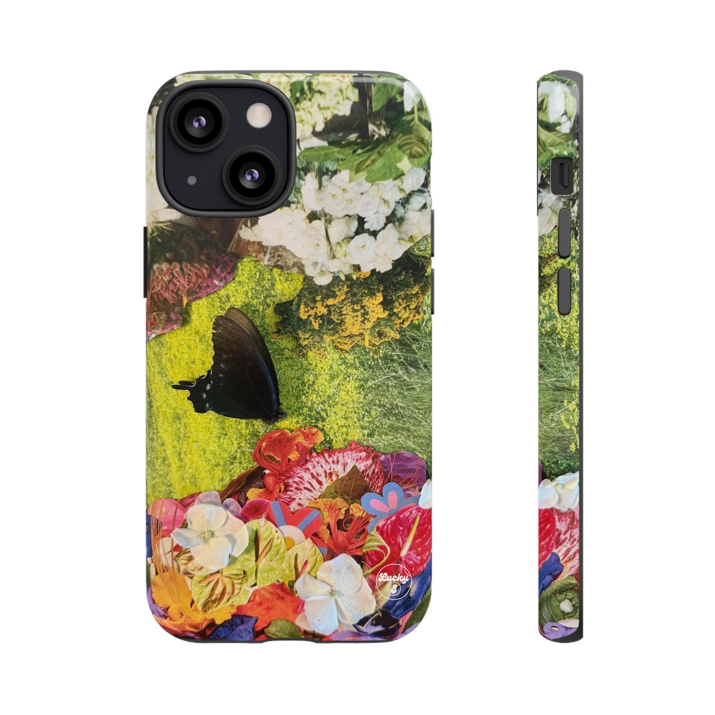 Floral Butterfly iPhone Case
