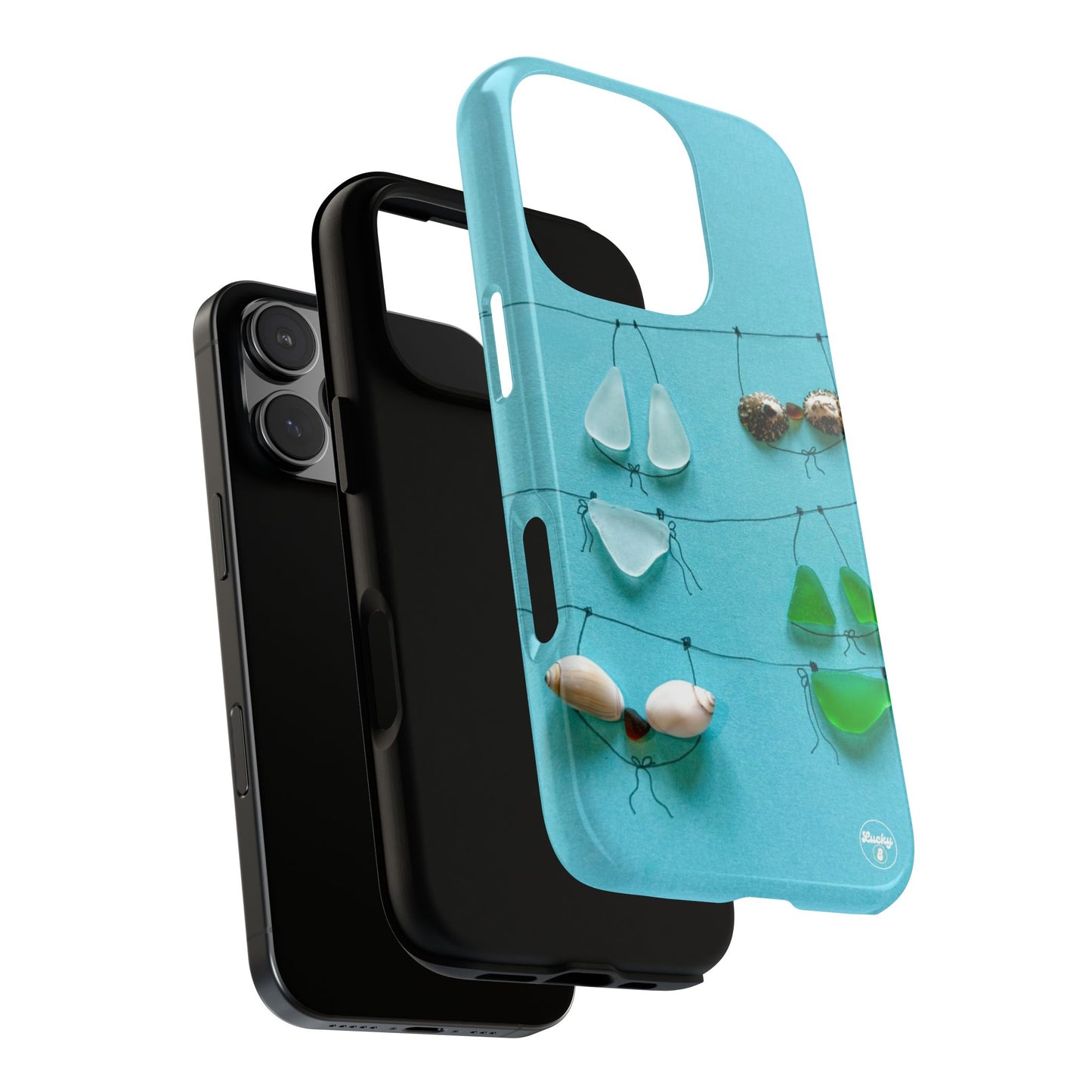 Sea Glass Swimmie iPhone Case