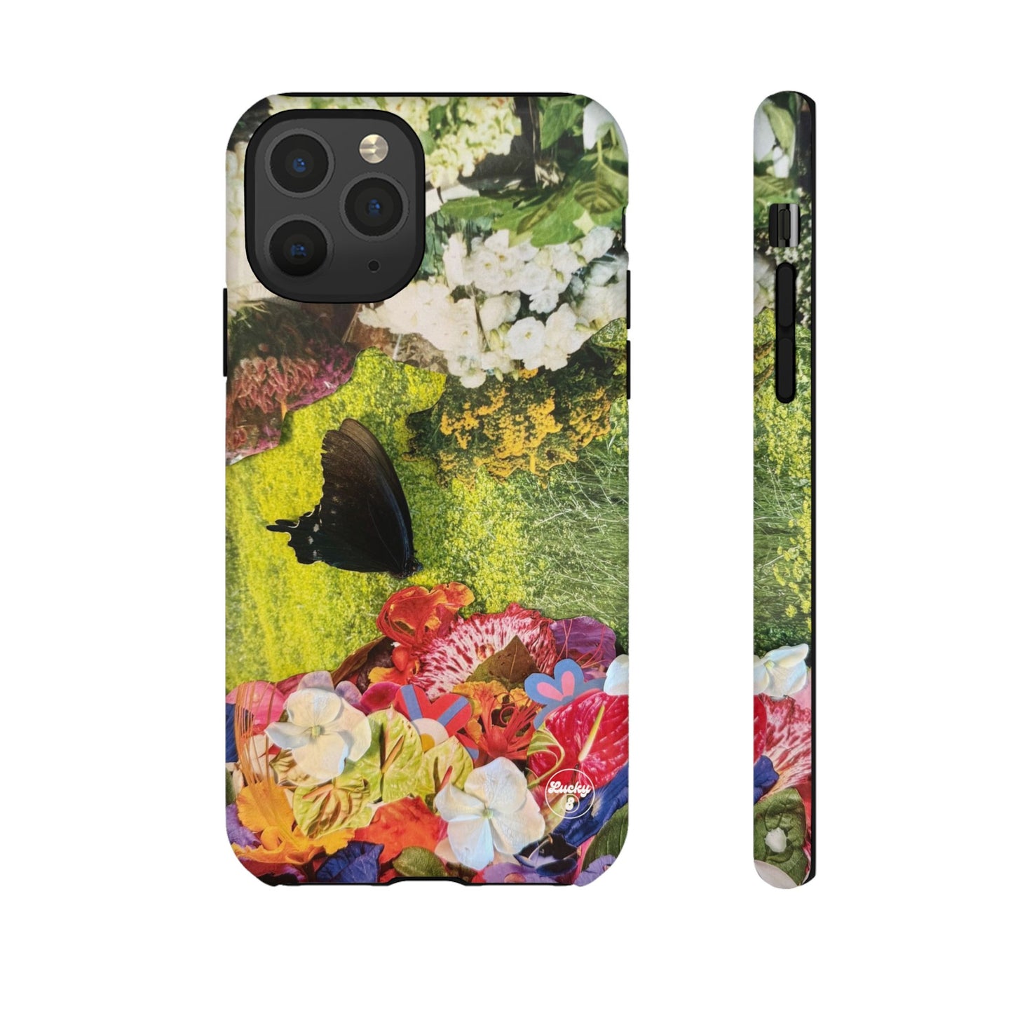 Floral Butterfly iPhone Case