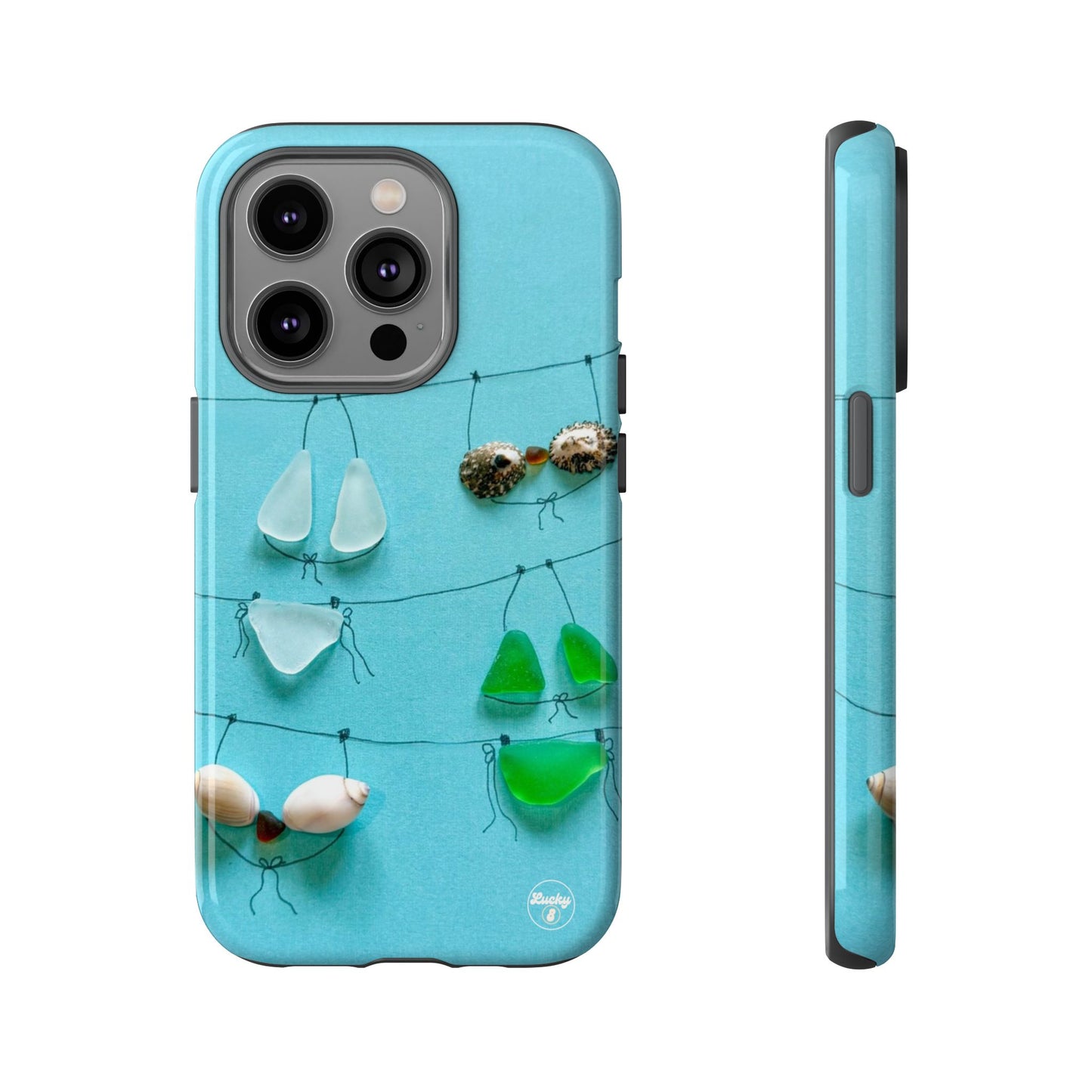 Sea Glass Swimmie iPhone Case