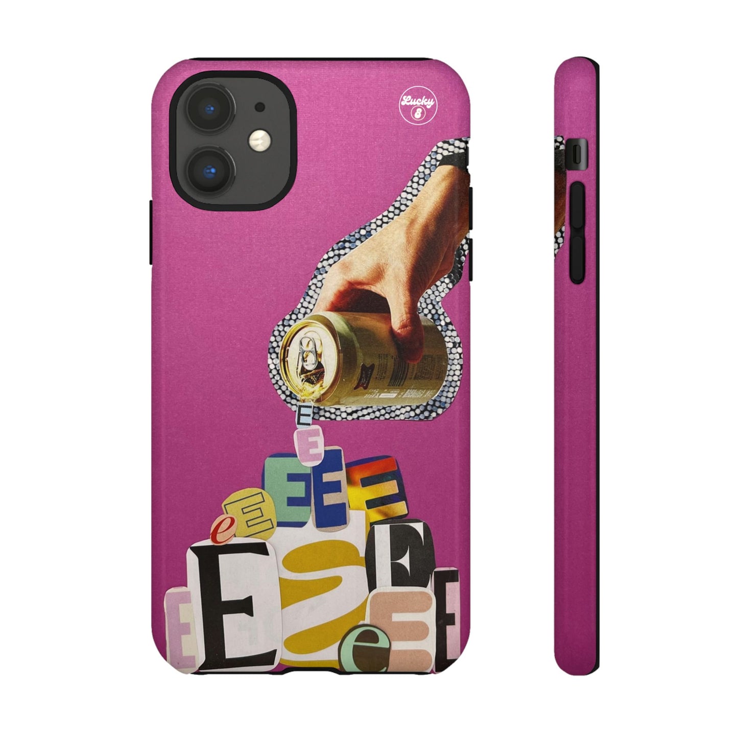 'E' Pour iPhone Case