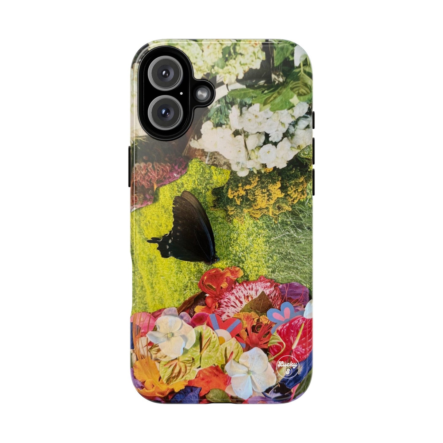 Floral Butterfly iPhone Case
