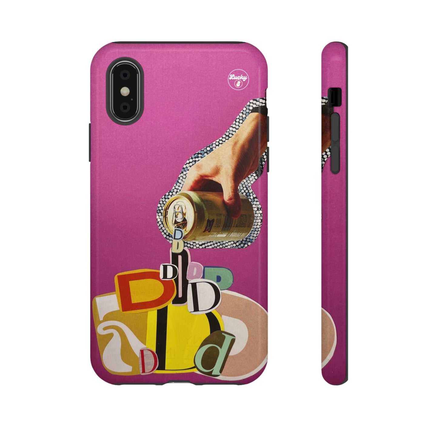 'D' Pour iPhone Case