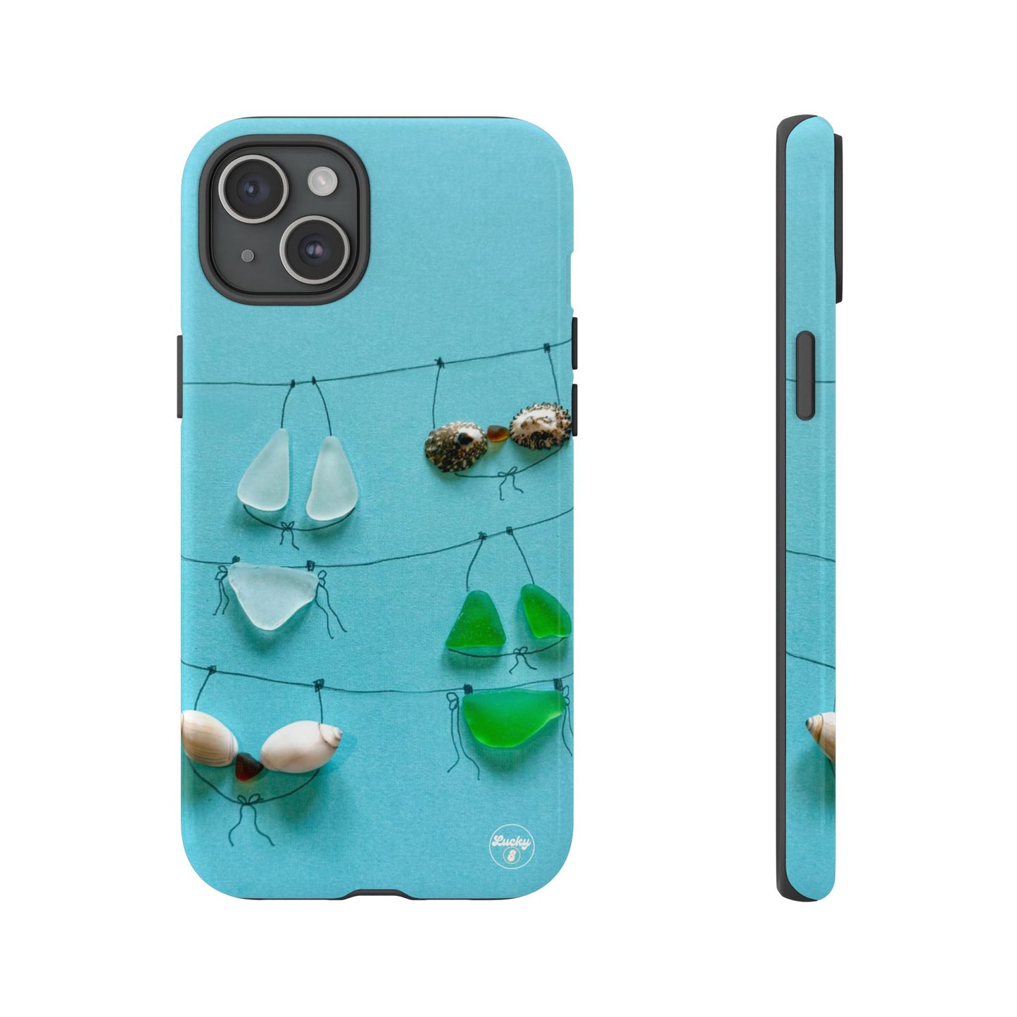 Sea Glass Swimmie iPhone Case