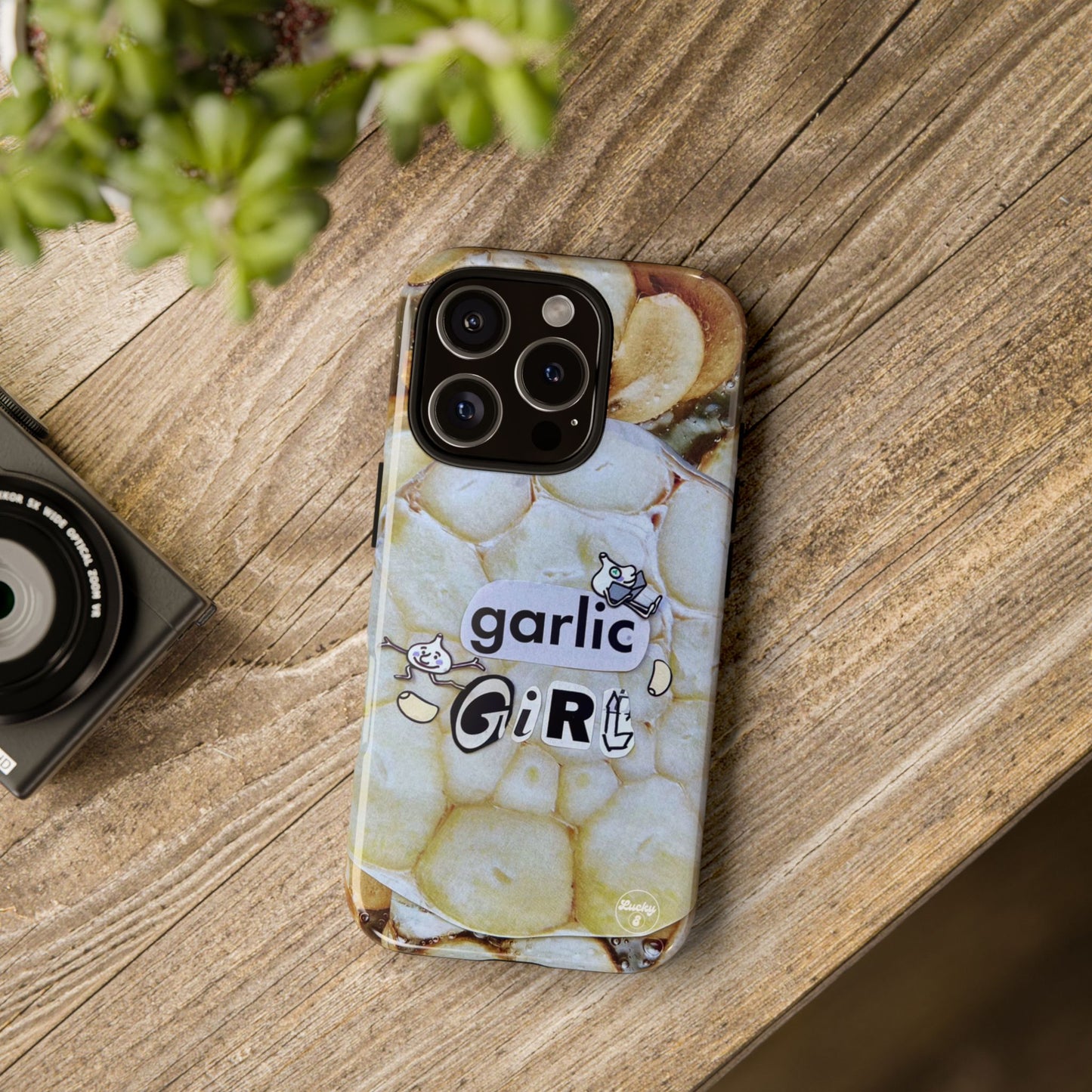 Garlic Girl iPhone Case