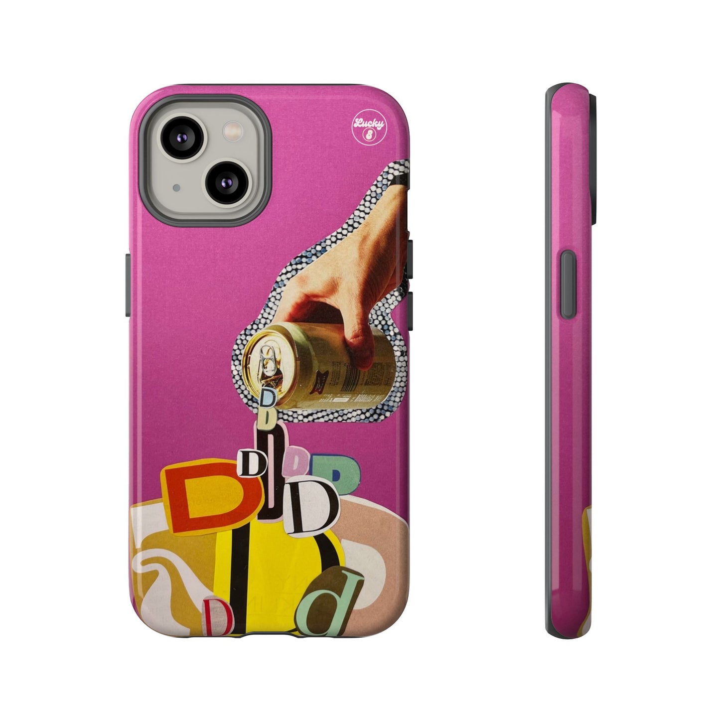 'D' Pour iPhone Case
