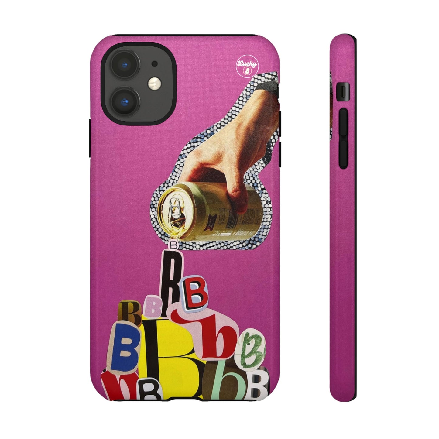 'B' Pour iPhone Case