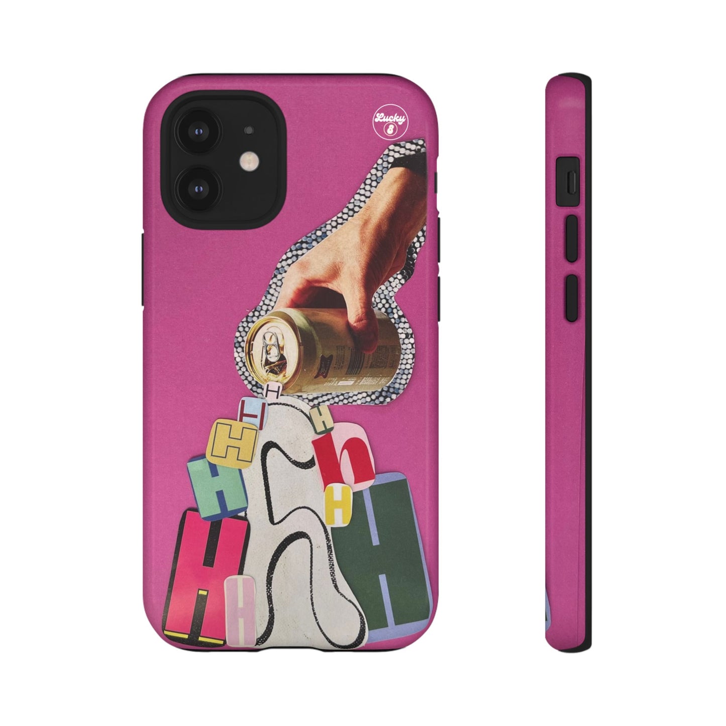 'H' Pour iPhone Case