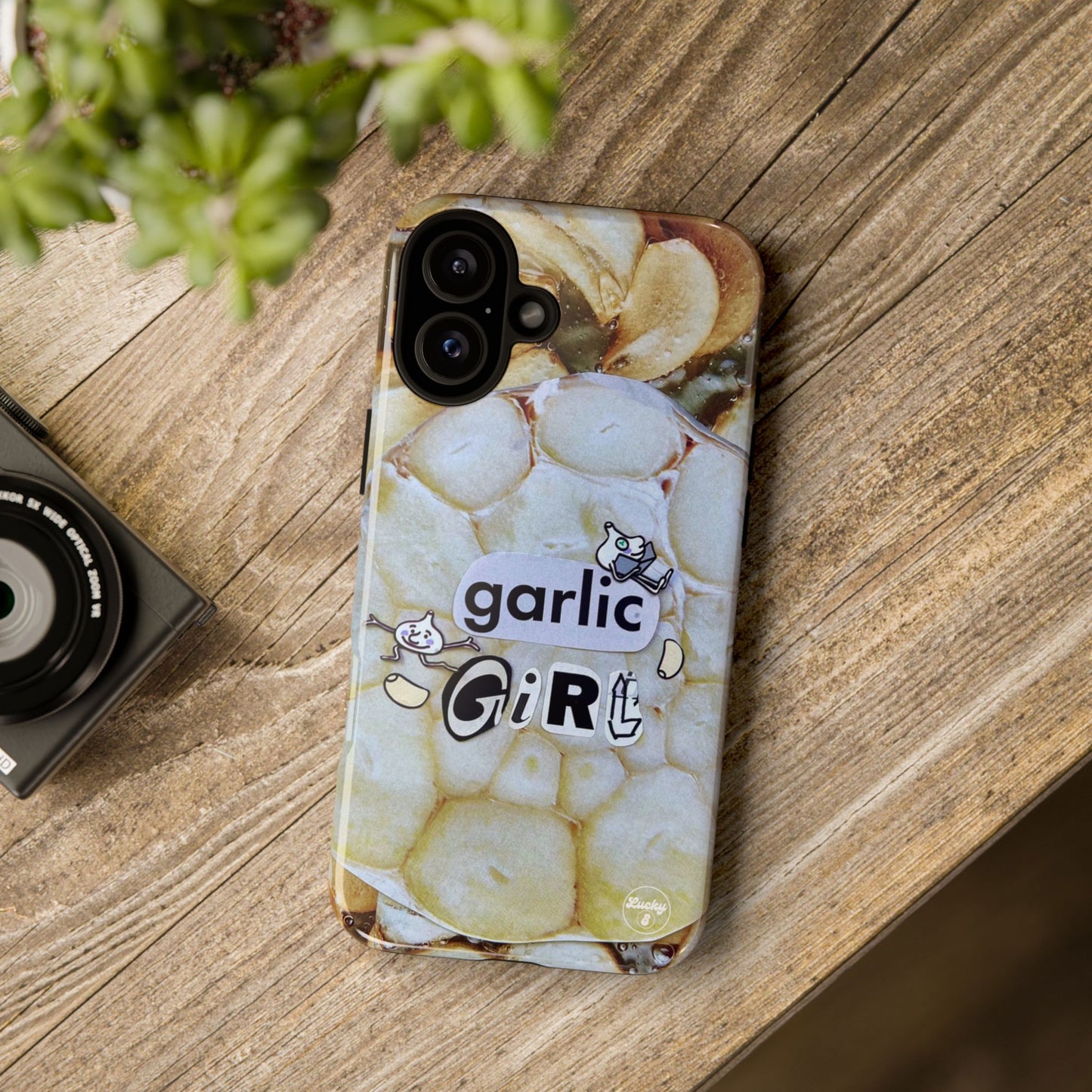 Garlic Girl iPhone Case