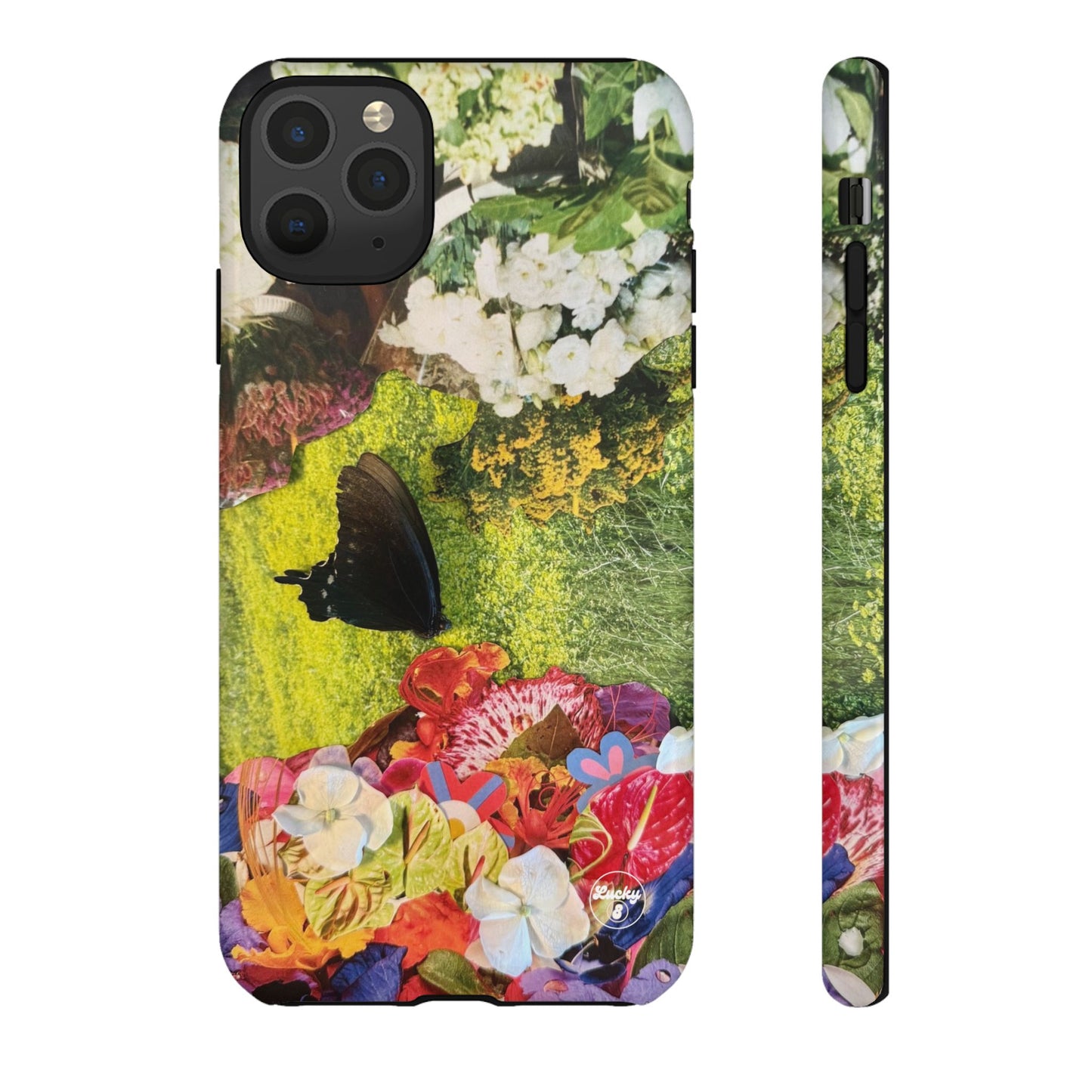 Floral Butterfly iPhone Case