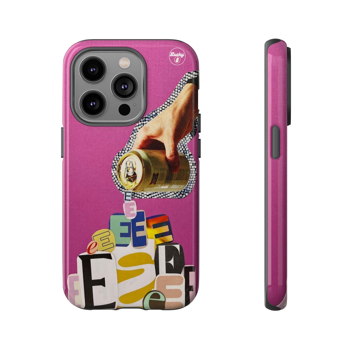 'E' Pour iPhone Case