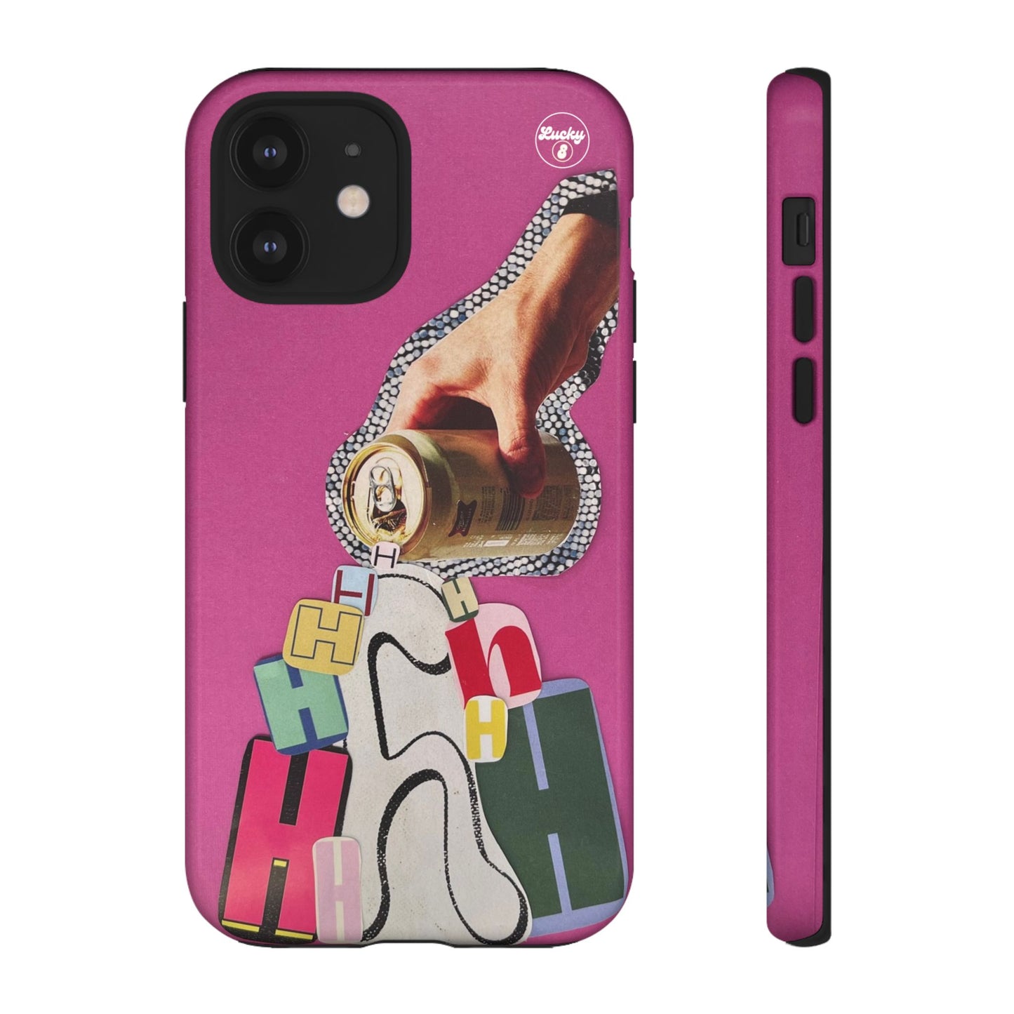 'H' Pour iPhone Case