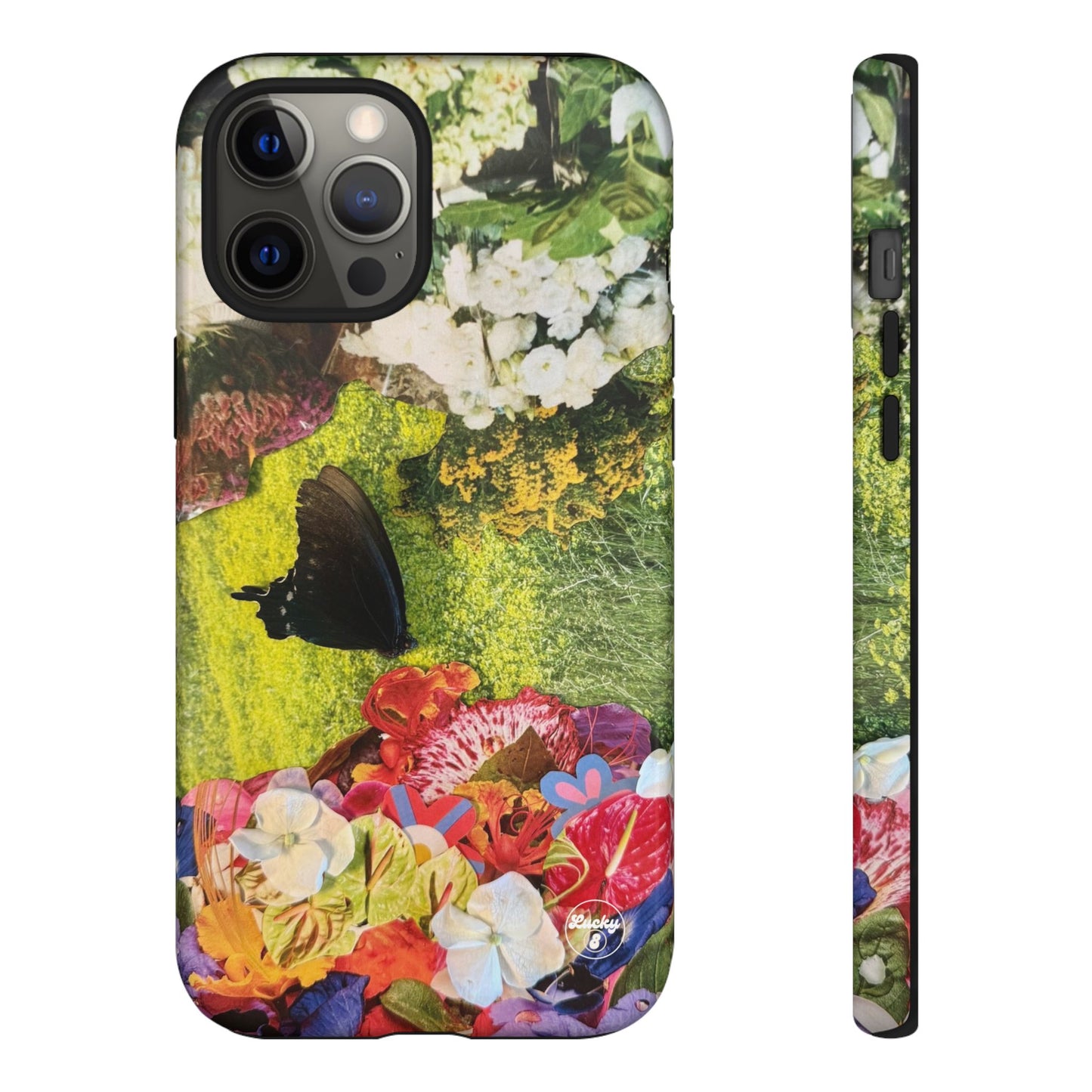 Floral Butterfly iPhone Case