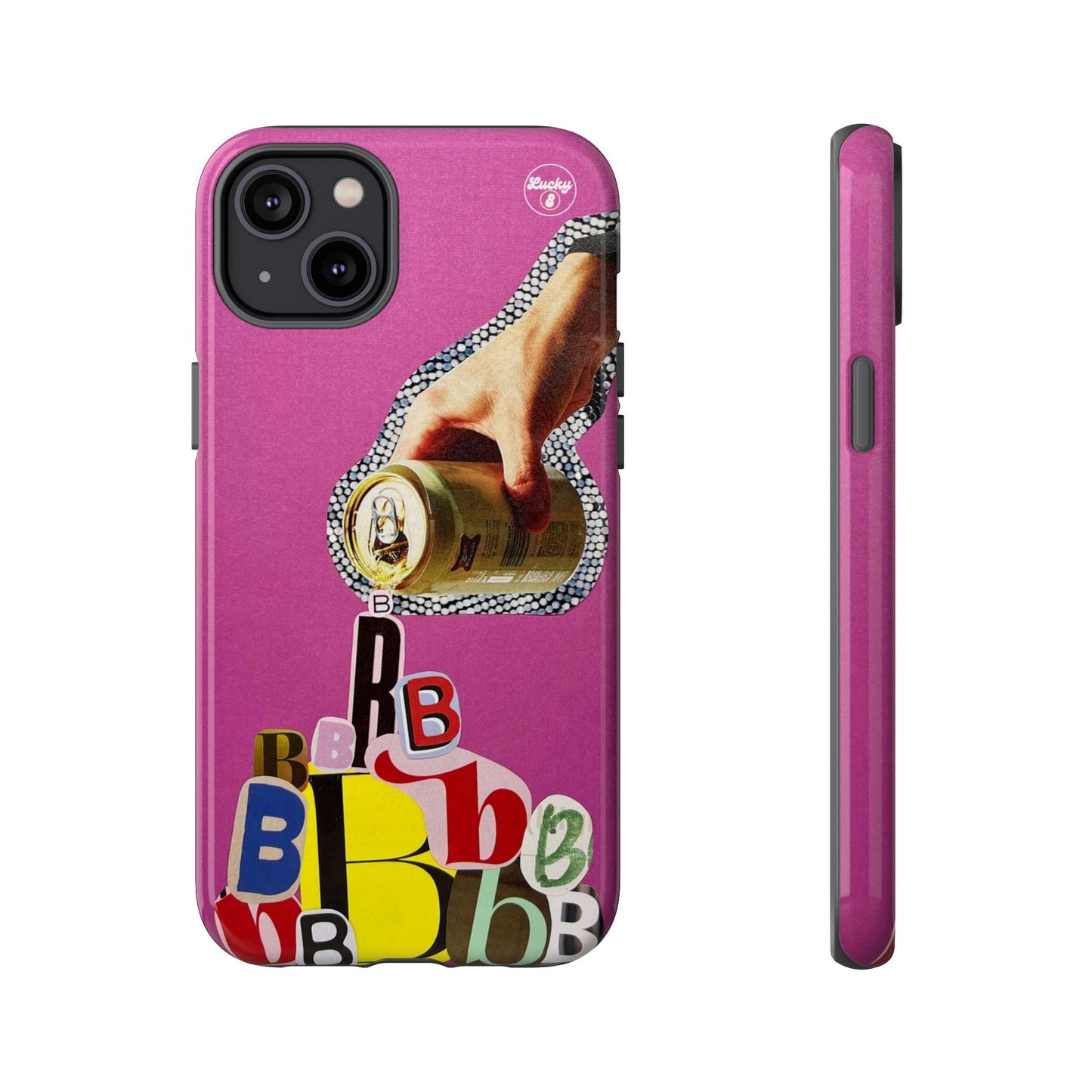 'B' Pour iPhone Case